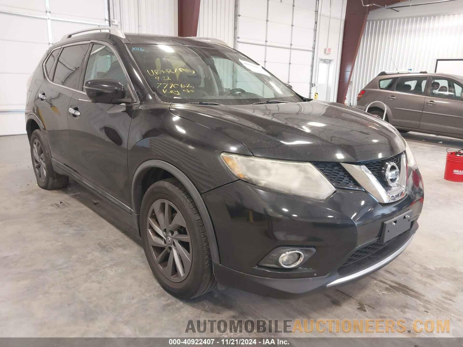 5N1AT2MV1GC777062 NISSAN ROGUE 2016