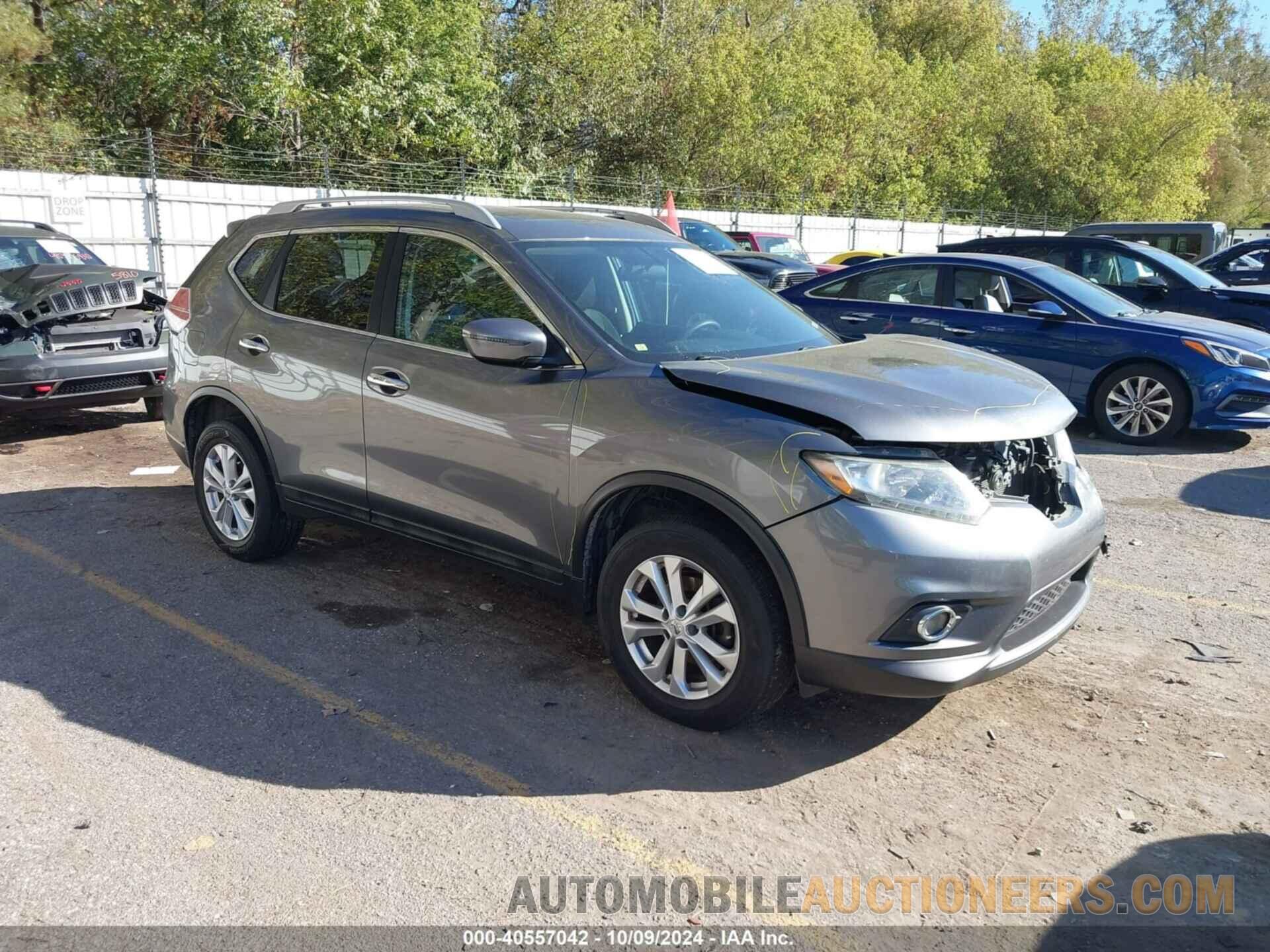 5N1AT2MV1GC845148 NISSAN ROGUE 2016