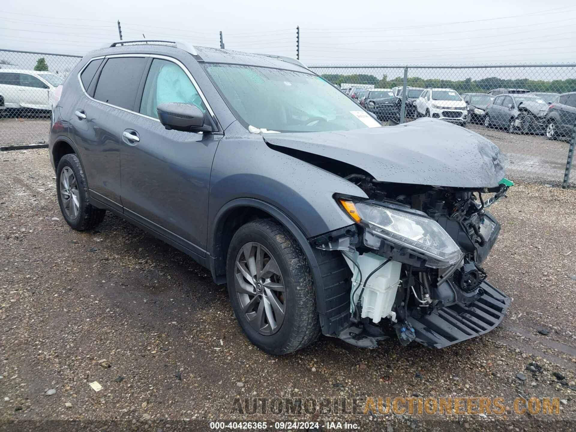 5N1AT2MV1GC877906 NISSAN ROGUE 2016