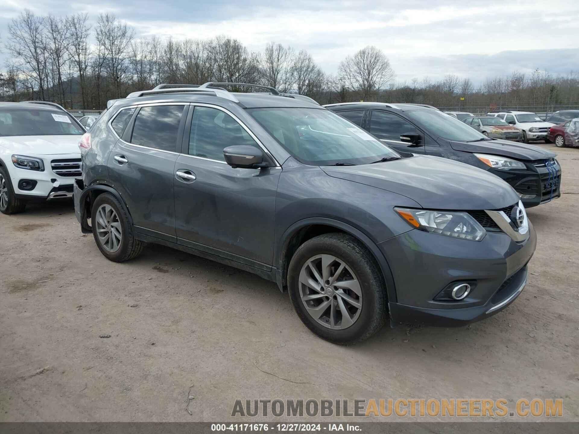 5N1AT2MV2EC792537 NISSAN ROGUE 2014