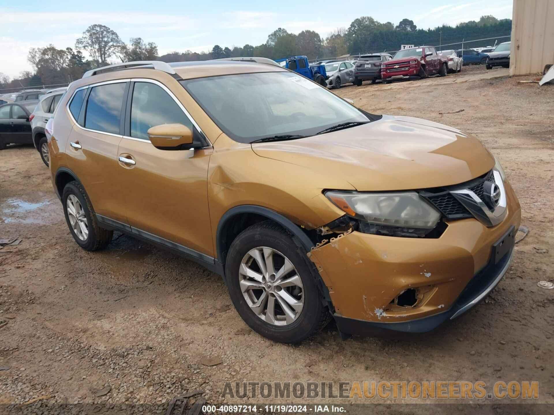 5N1AT2MV2FC787243 NISSAN ROGUE 2015