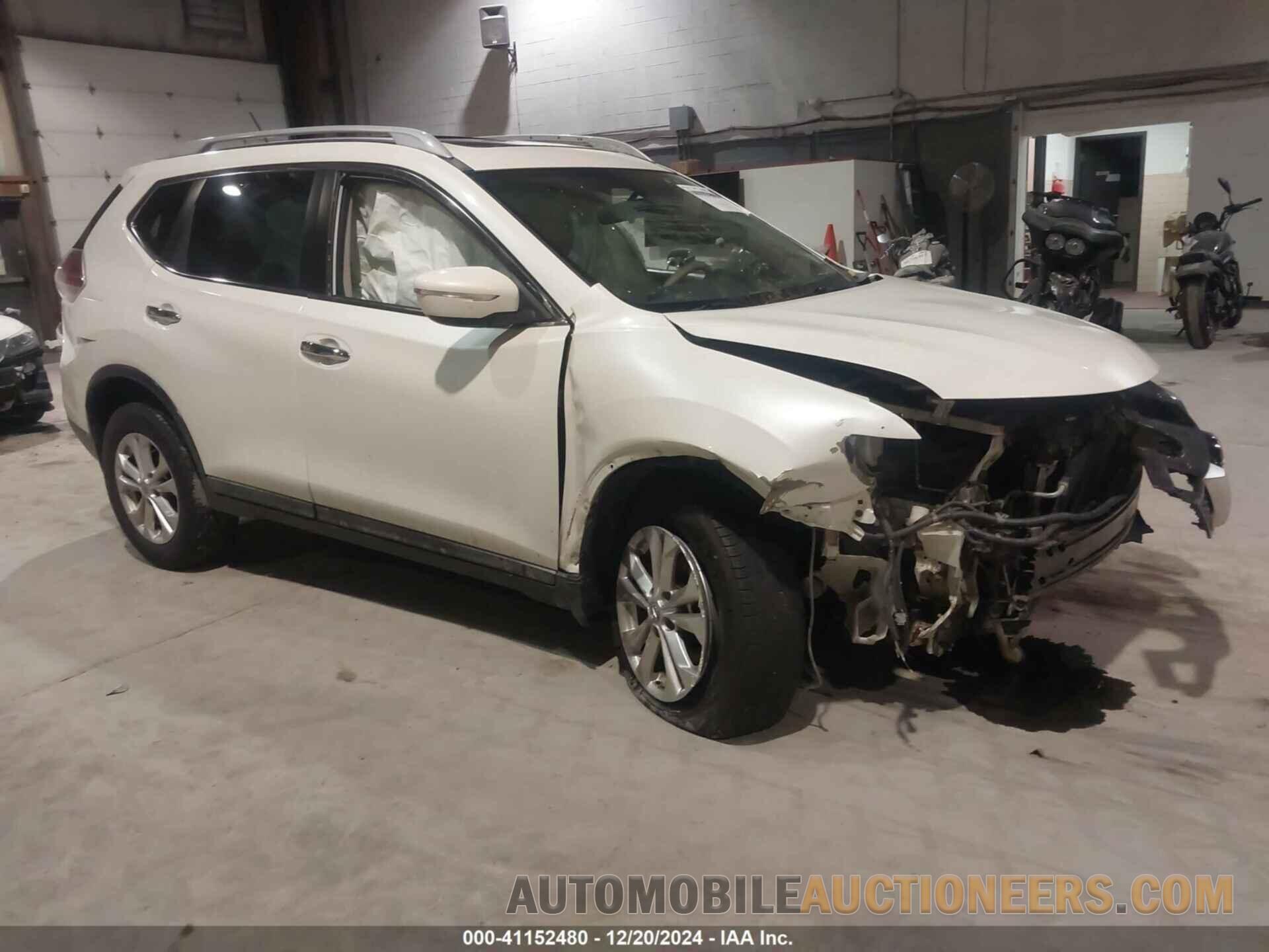 5N1AT2MV2FC812500 NISSAN ROGUE 2015