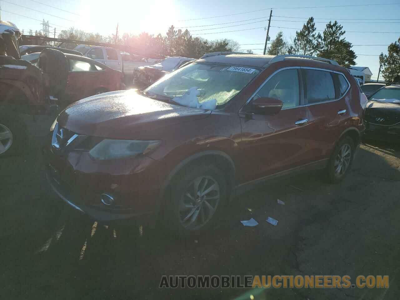 5N1AT2MV2FC862765 NISSAN ROGUE 2015