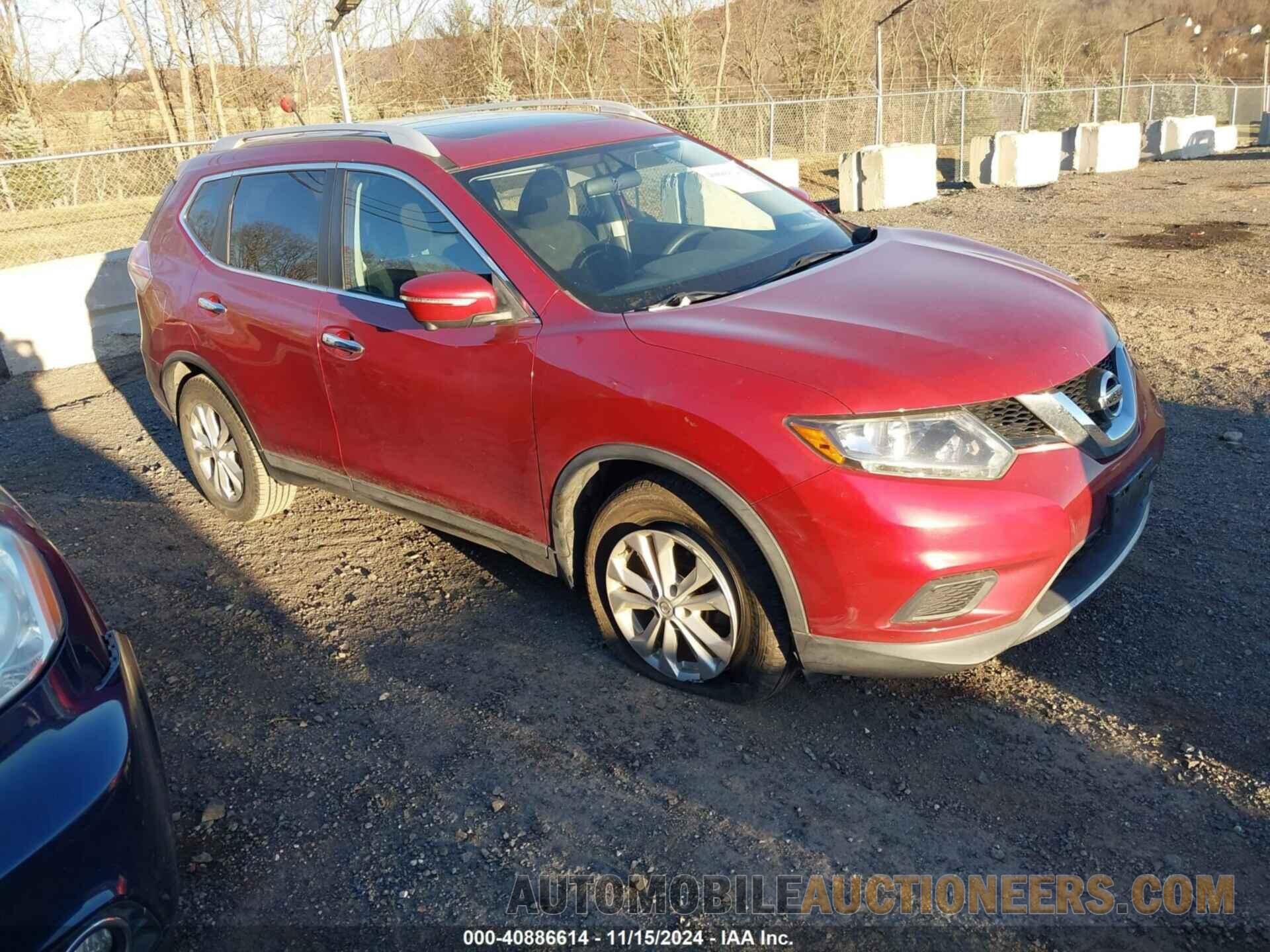 5N1AT2MV2FC893837 NISSAN ROGUE 2015