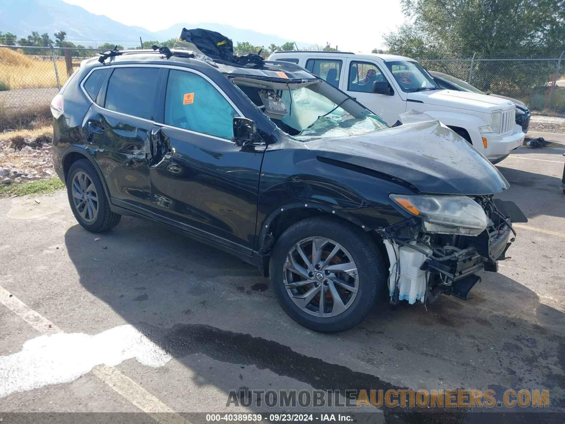 5N1AT2MV2GC745642 NISSAN ROGUE 2016