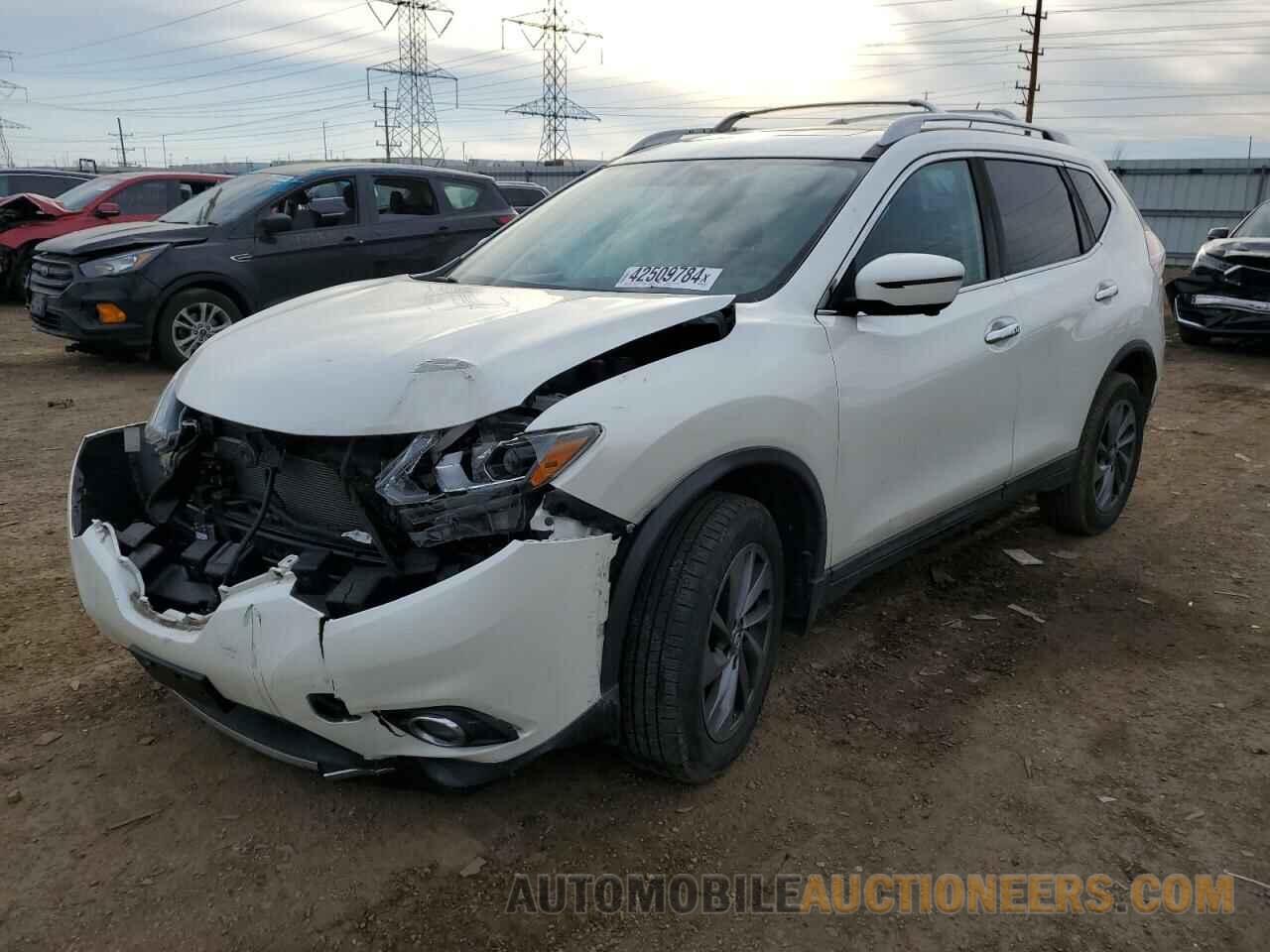 5N1AT2MV2GC774459 NISSAN ROGUE 2016