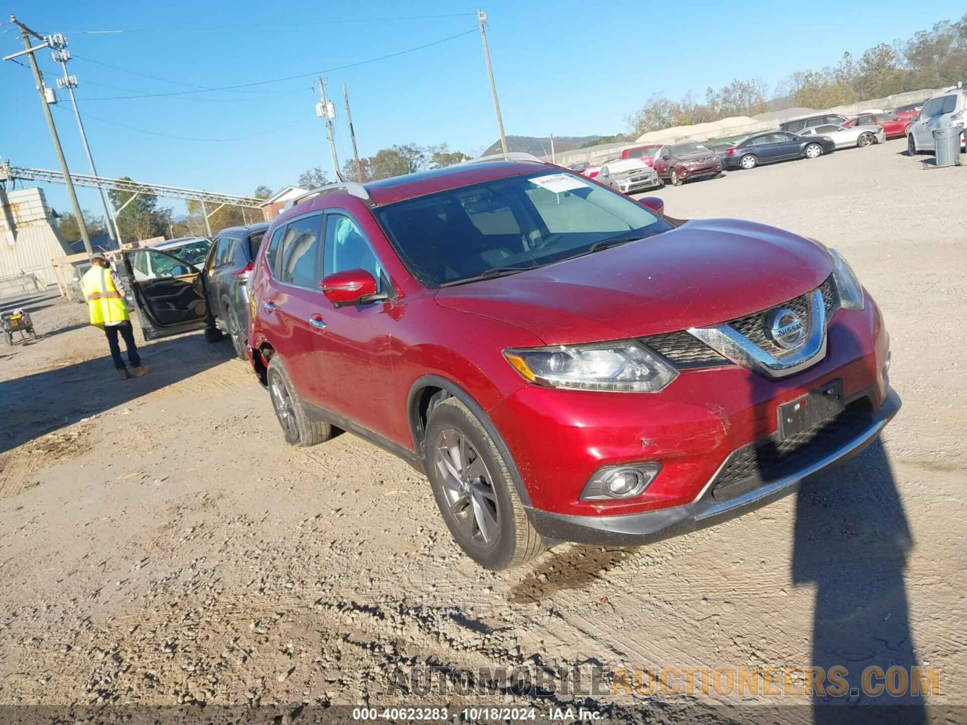 5N1AT2MV2GC884430 NISSAN ROGUE 2016