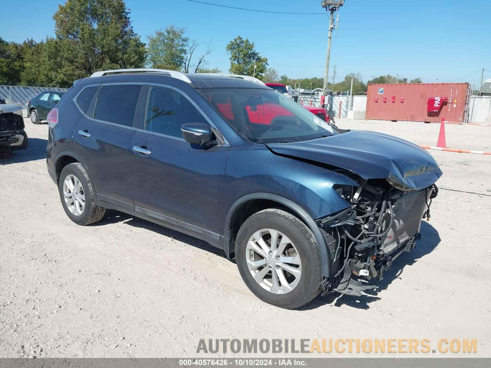 5N1AT2MV4FC766880 NISSAN ROGUE 2015