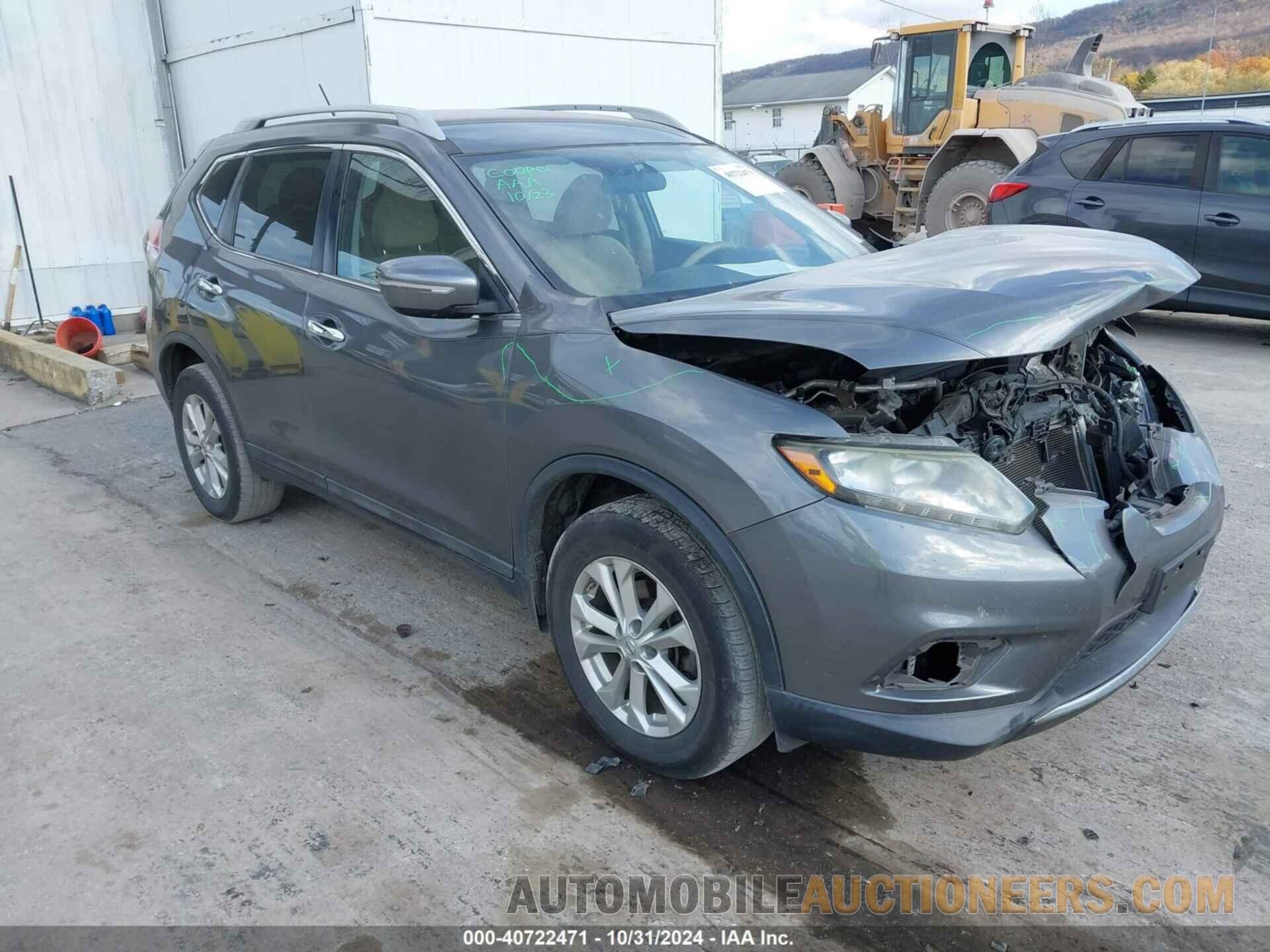 5N1AT2MV4FC786272 NISSAN ROGUE 2015