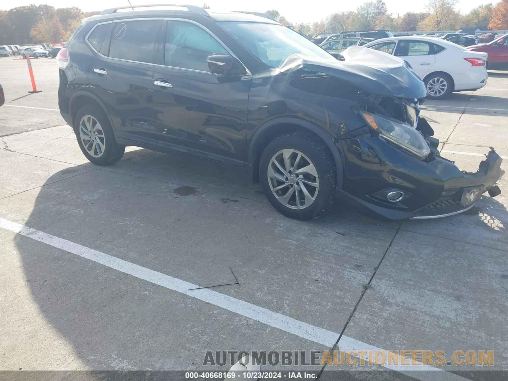 5N1AT2MV4FC842632 NISSAN ROGUE 2015