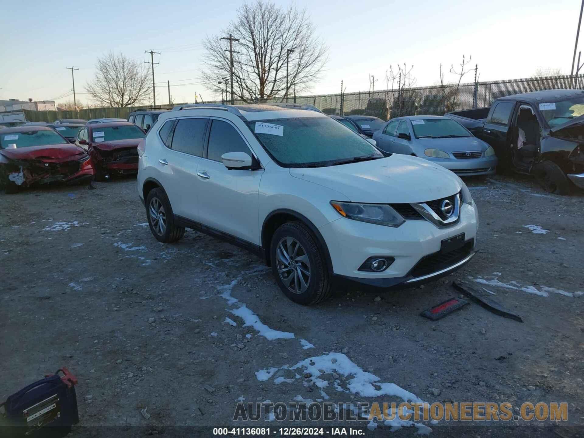 5N1AT2MV4FC845014 NISSAN ROGUE 2015