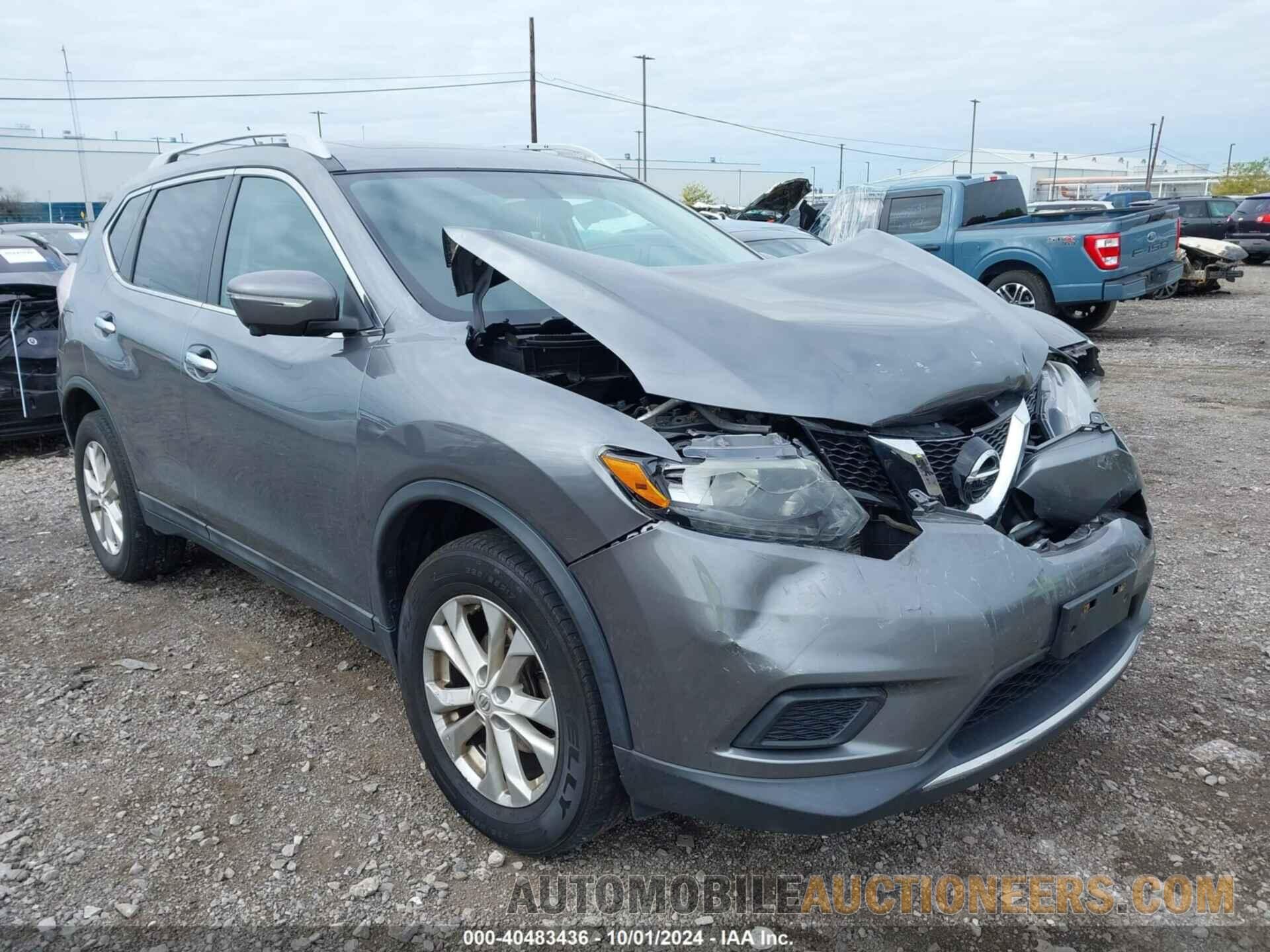 5N1AT2MV4FC875825 NISSAN ROGUE 2015