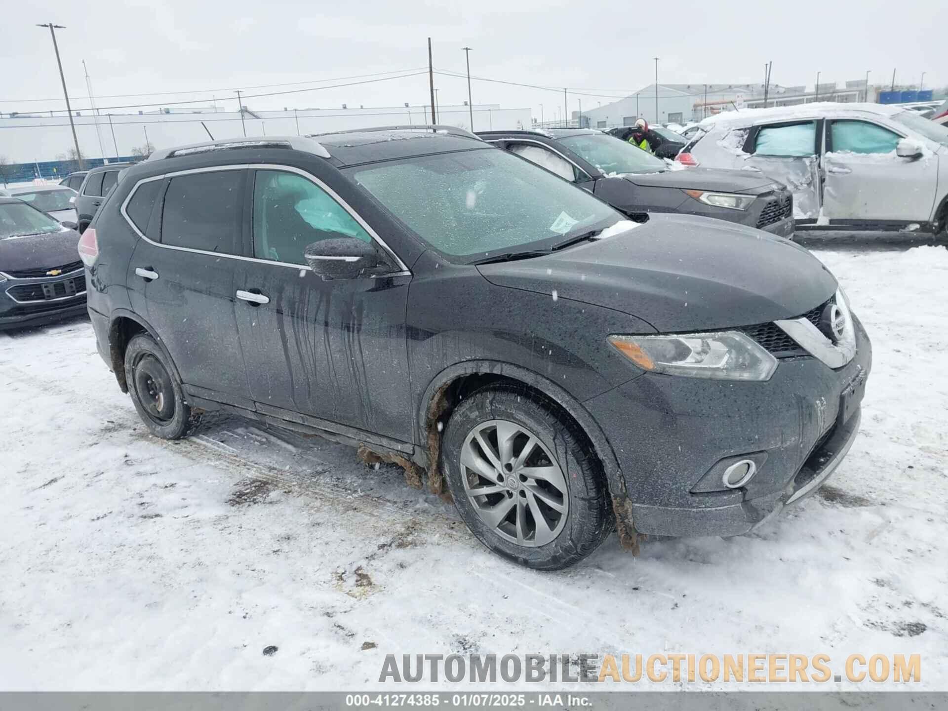 5N1AT2MV4FC905700 NISSAN ROGUE 2015