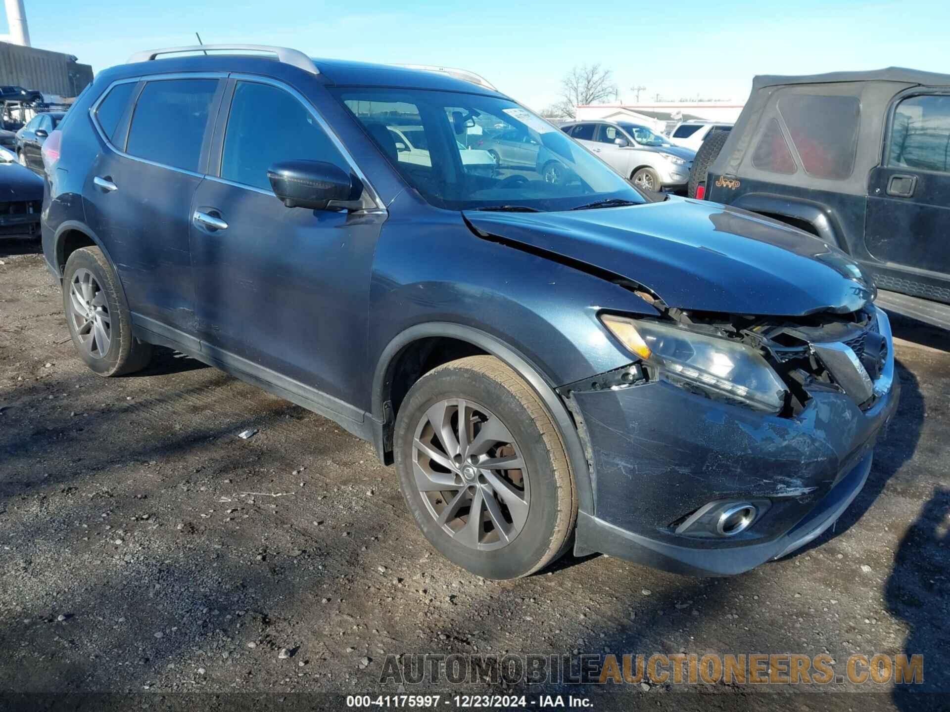 5N1AT2MV4GC799380 NISSAN ROGUE 2016