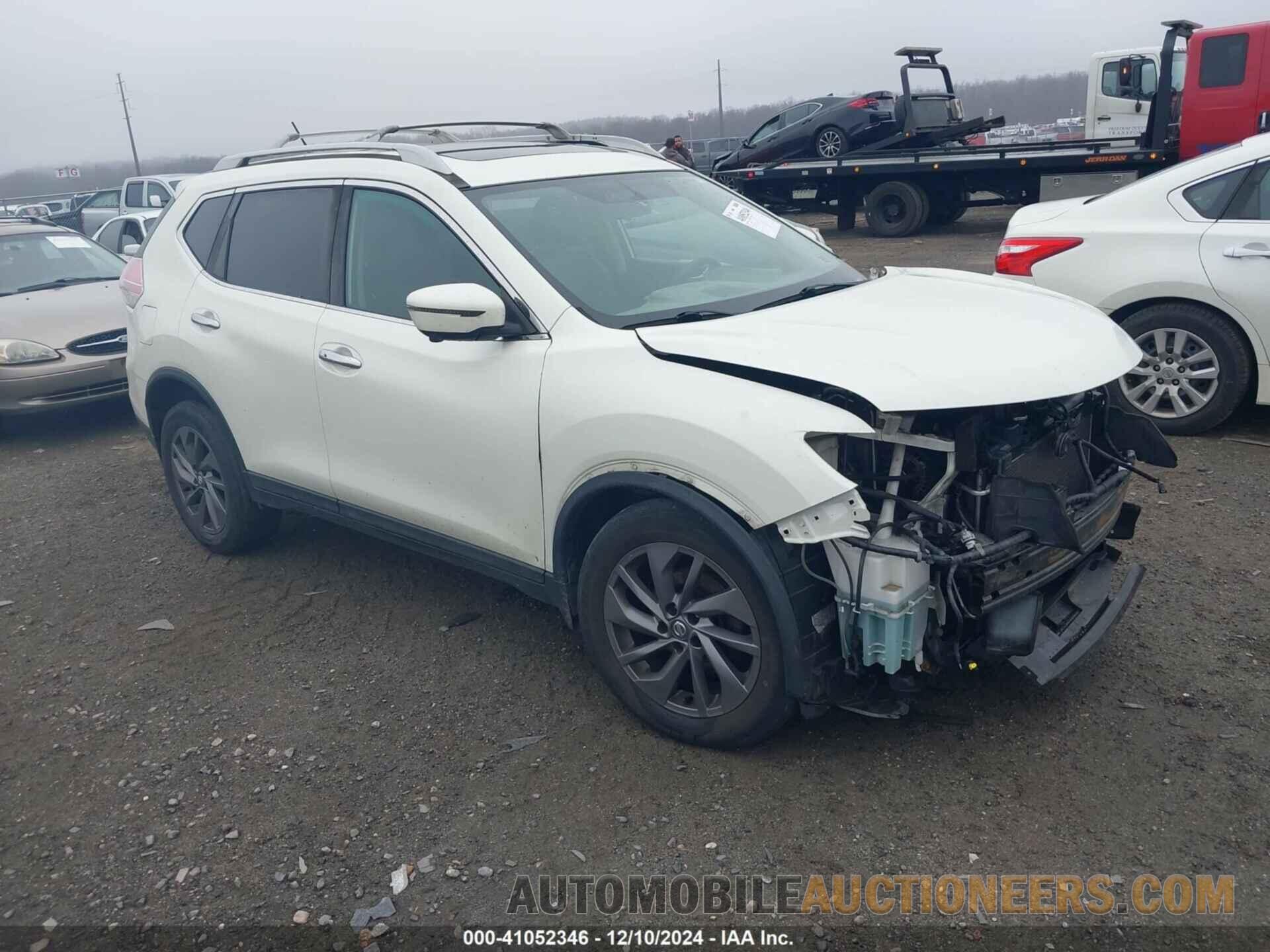 5N1AT2MV4GC851767 NISSAN ROGUE 2016