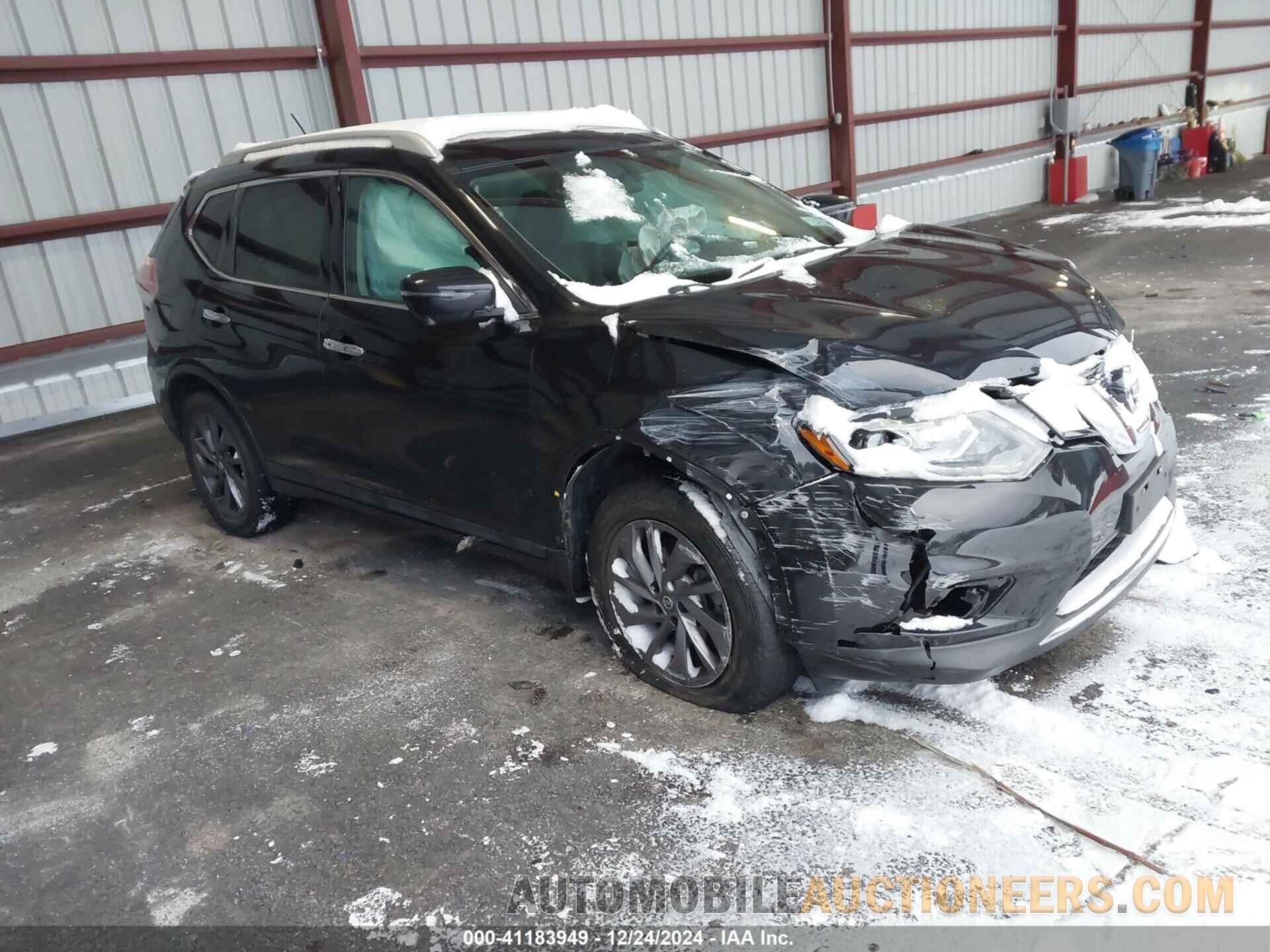 5N1AT2MV4GC882680 NISSAN ROGUE 2016