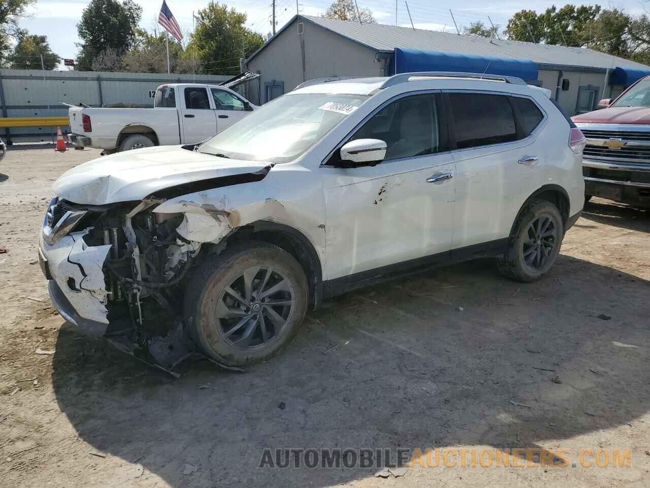 5N1AT2MV4GC892450 NISSAN ROGUE 2016