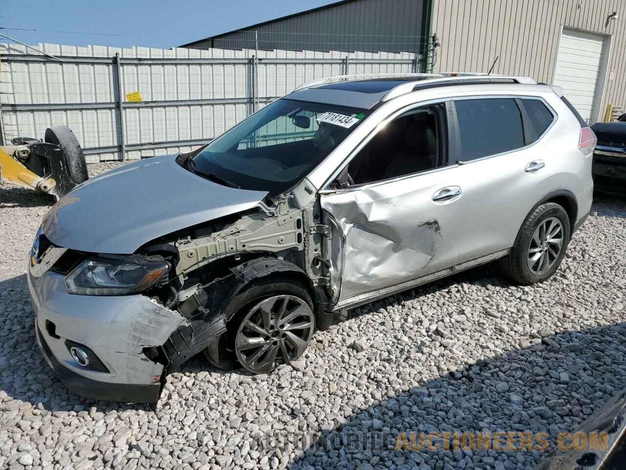 5N1AT2MV5FC781808 NISSAN ROGUE 2015