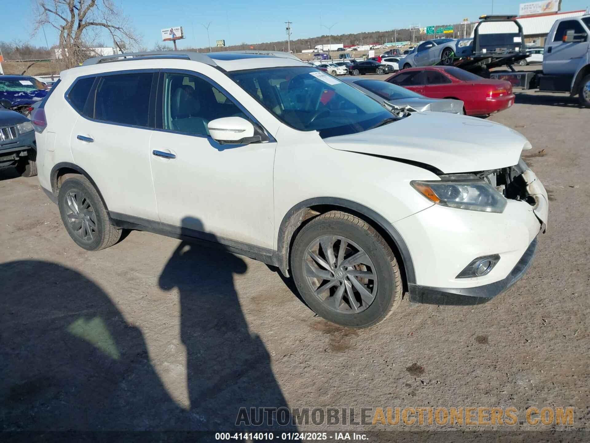 5N1AT2MV5FC853557 NISSAN ROGUE 2015