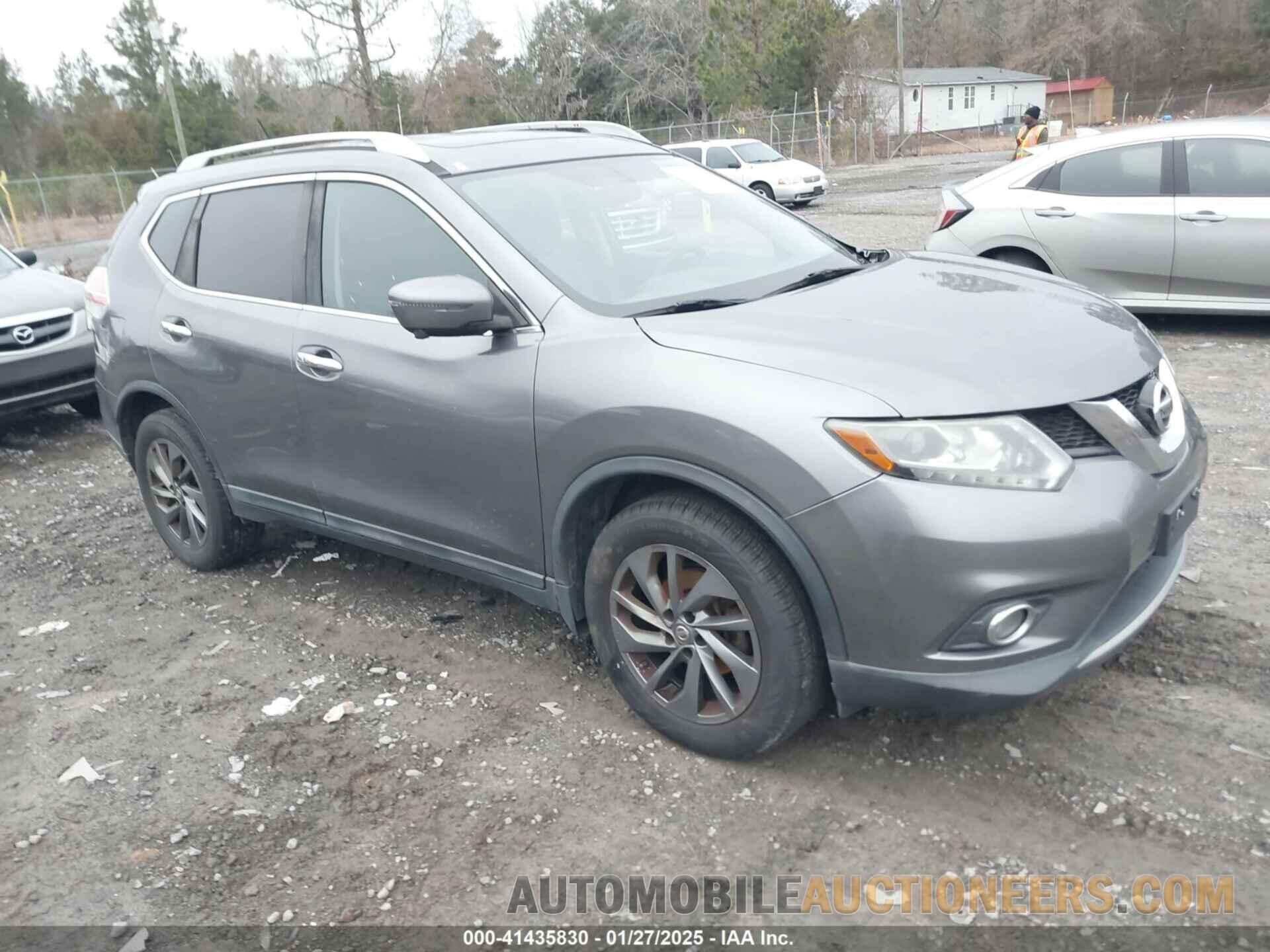 5N1AT2MV5GC787223 NISSAN ROGUE 2016