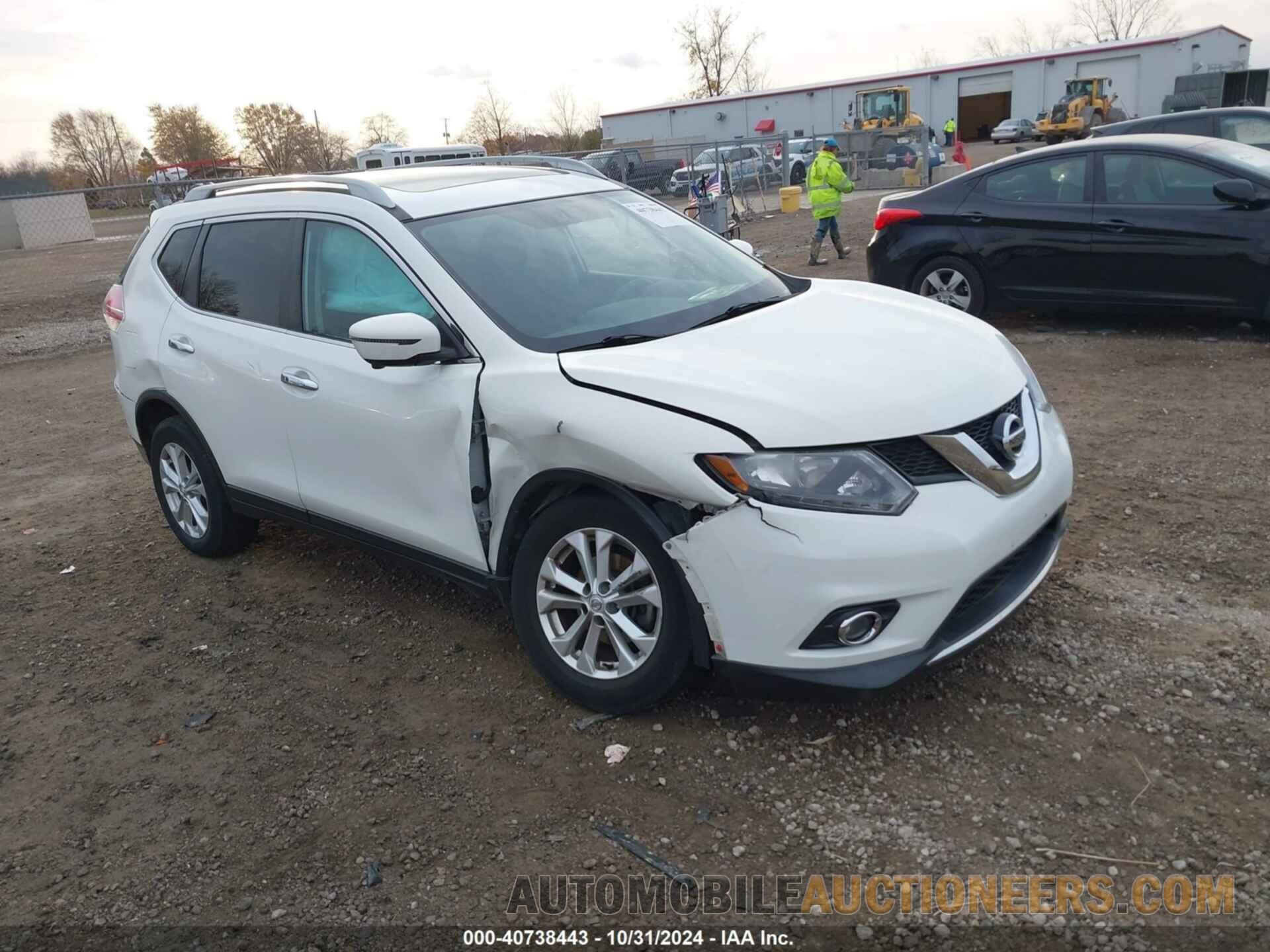 5N1AT2MV5GC799761 NISSAN ROGUE 2016