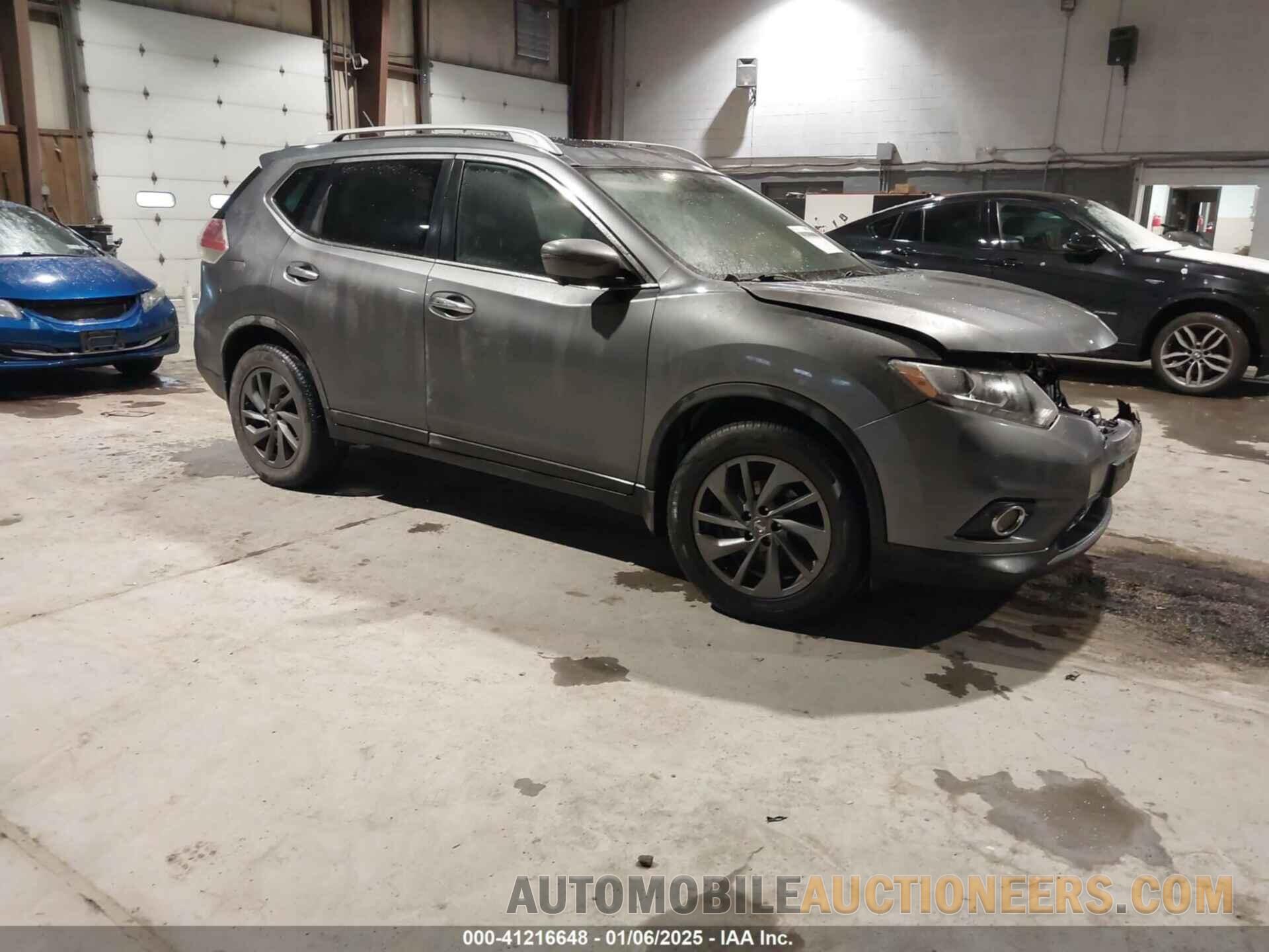 5N1AT2MV5GC860882 NISSAN ROGUE 2016