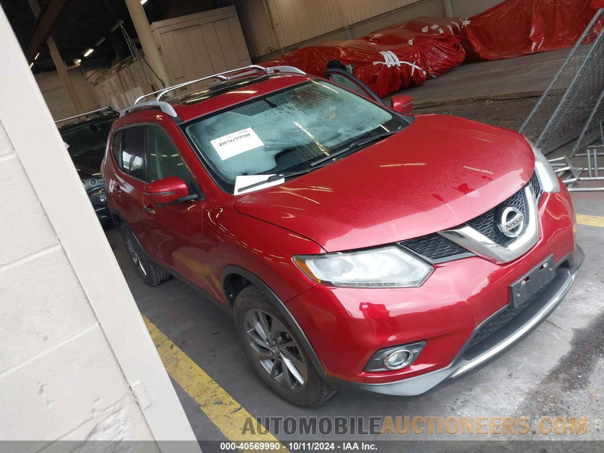 5N1AT2MV5GC867119 NISSAN ROGUE 2016