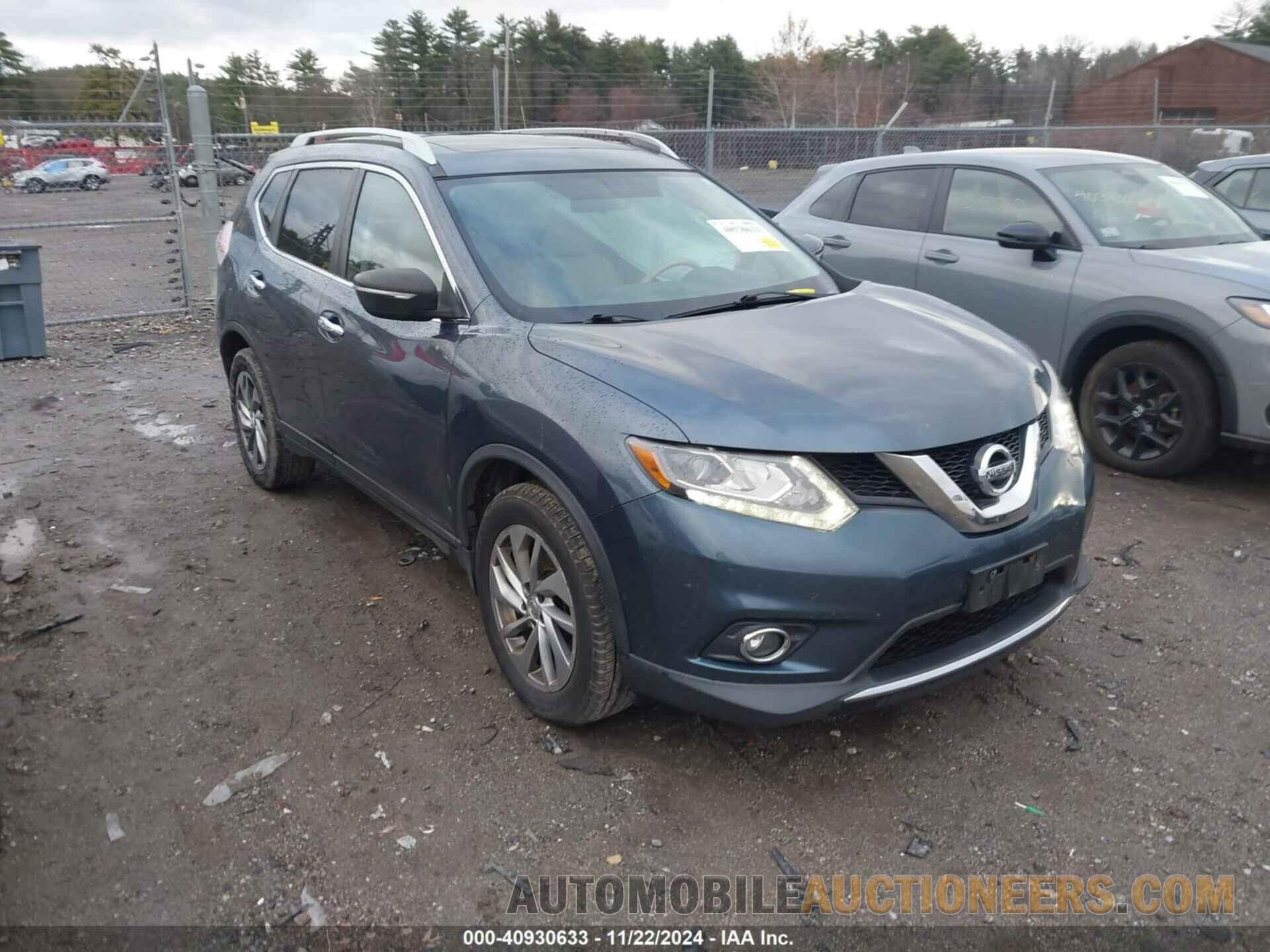 5N1AT2MV6EC793884 NISSAN ROGUE 2014