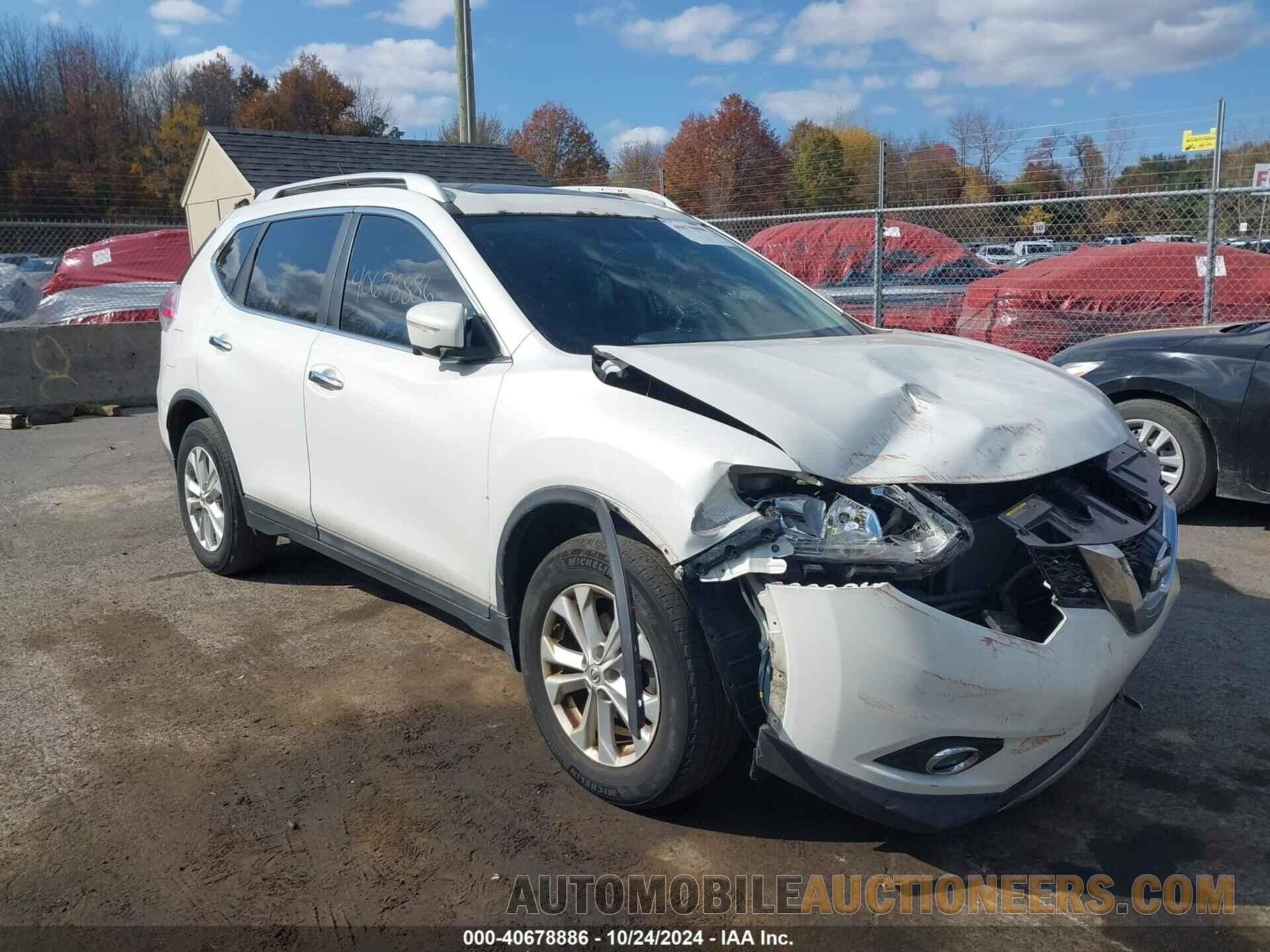 5N1AT2MV6EC801255 NISSAN ROGUE 2014