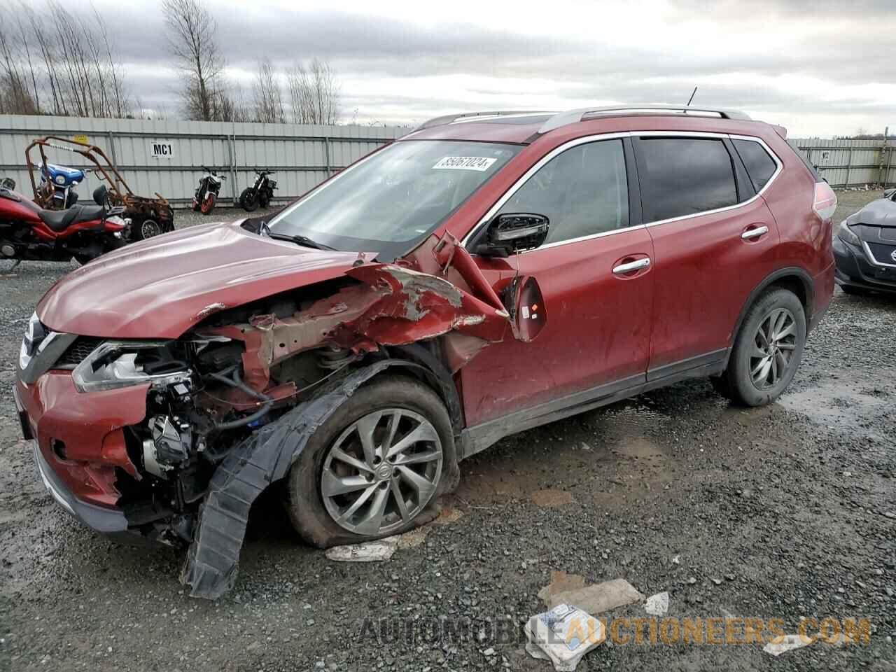 5N1AT2MV6EC804608 NISSAN ROGUE 2014