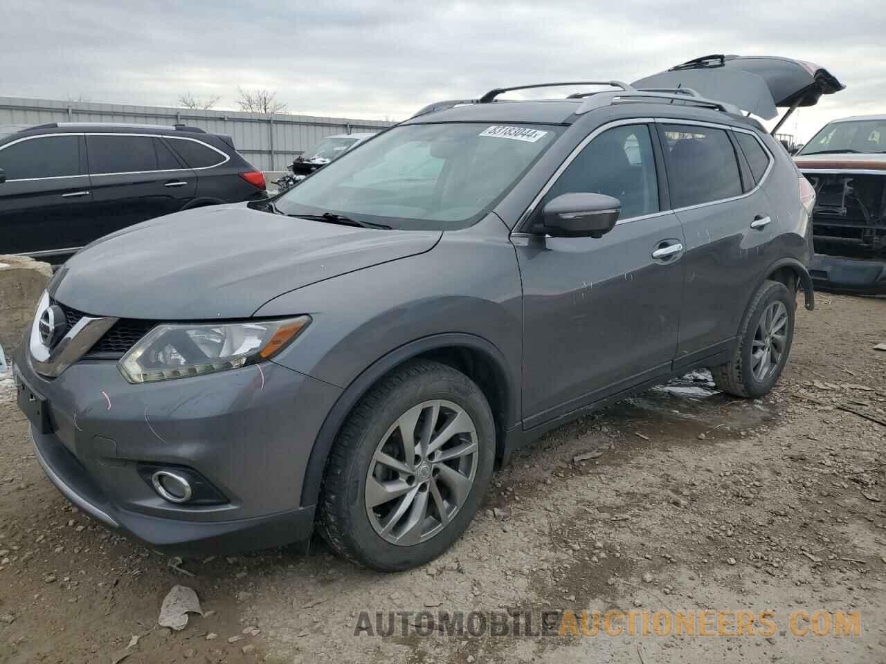 5N1AT2MV6EC832165 NISSAN ROGUE 2014