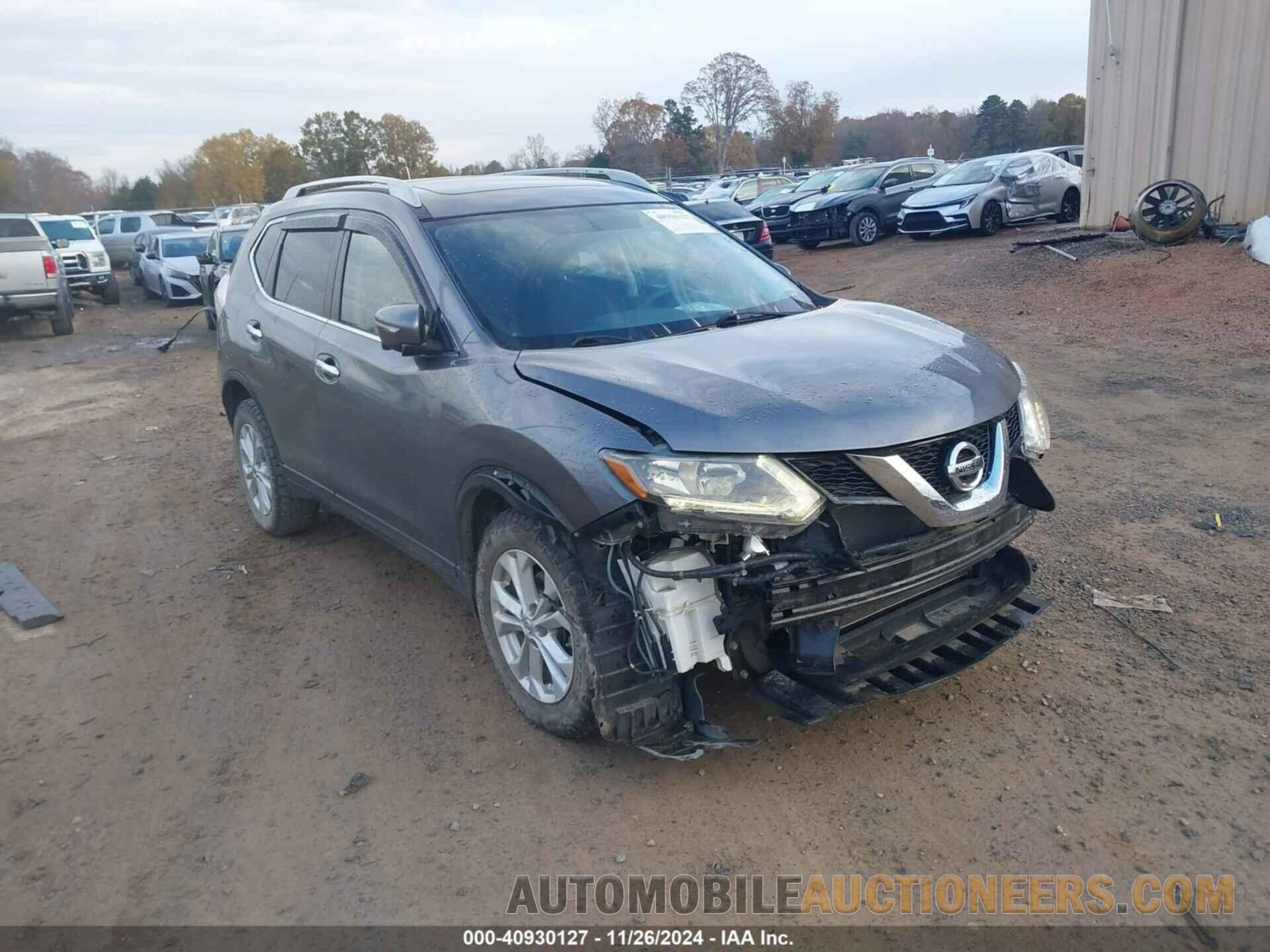 5N1AT2MV6FC783308 NISSAN ROGUE 2015