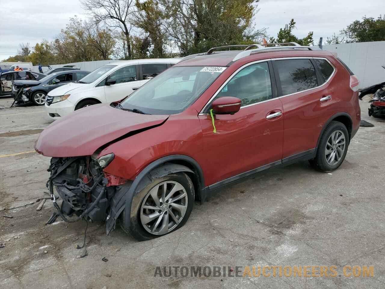 5N1AT2MV6FC800110 NISSAN ROGUE 2015