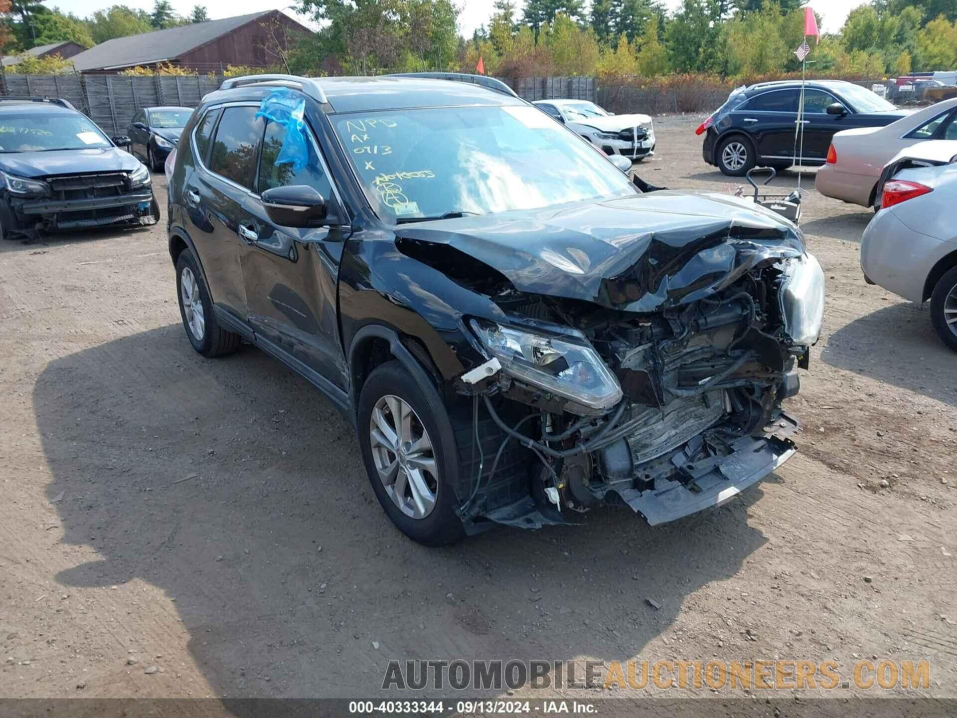 5N1AT2MV6FC809809 NISSAN ROGUE 2015