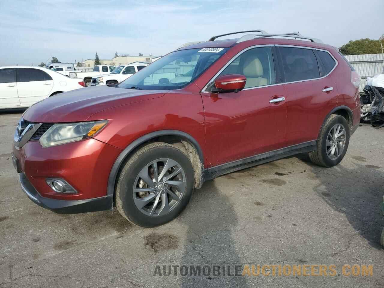 5N1AT2MV6FC874904 NISSAN ROGUE 2015