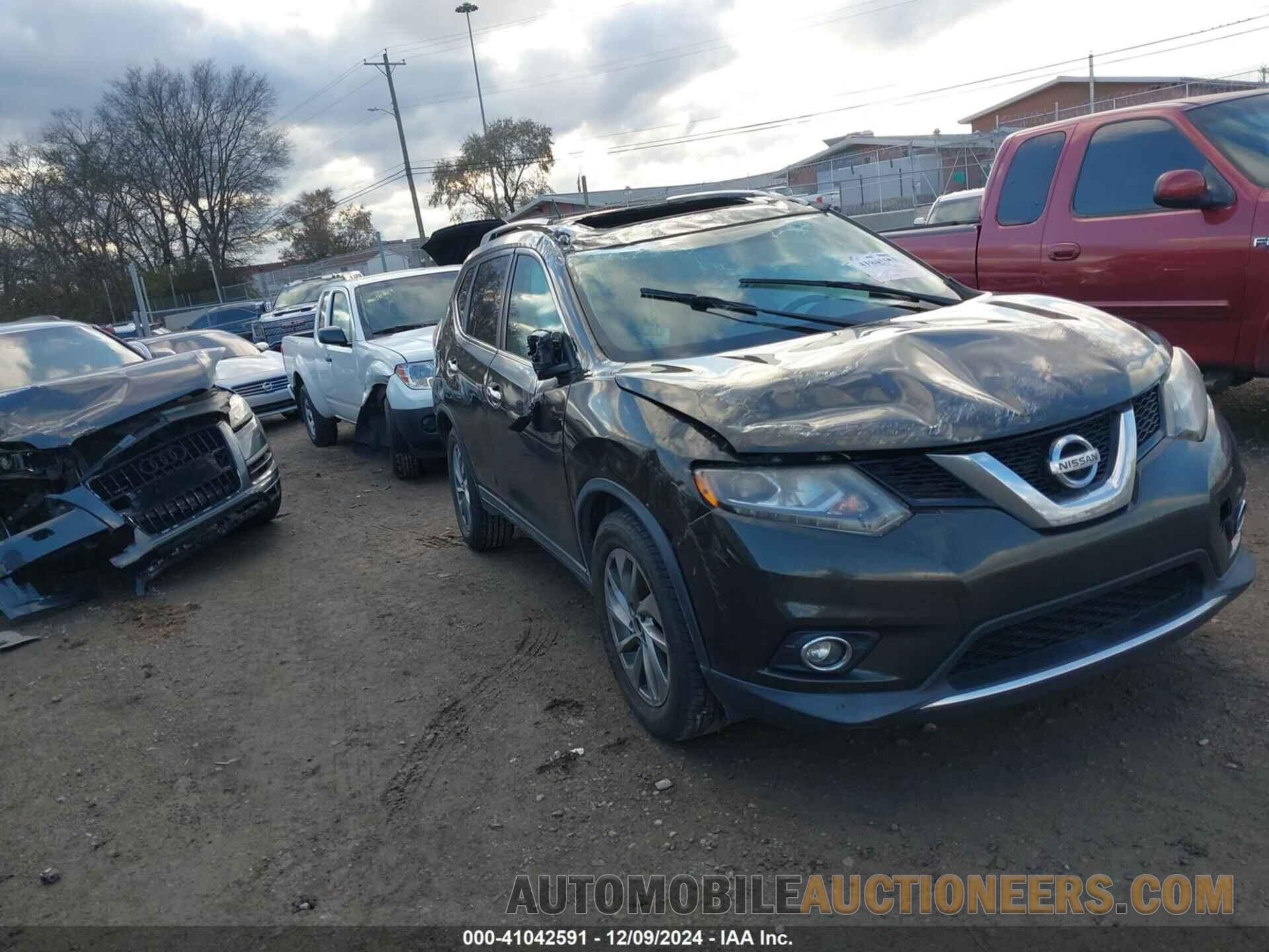 5N1AT2MV6FC906198 NISSAN ROGUE 2015