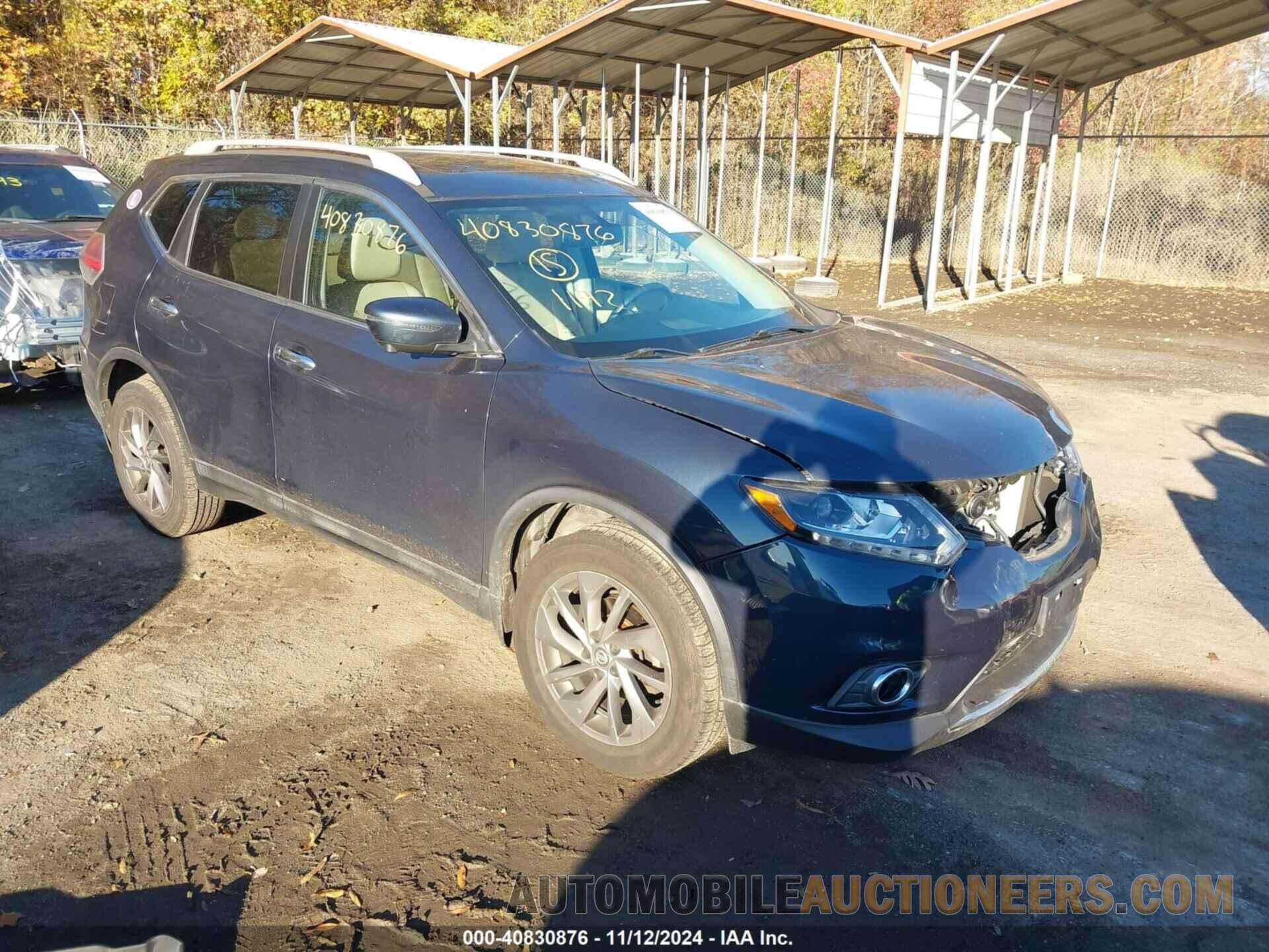 5N1AT2MV6GC737561 NISSAN ROGUE 2016