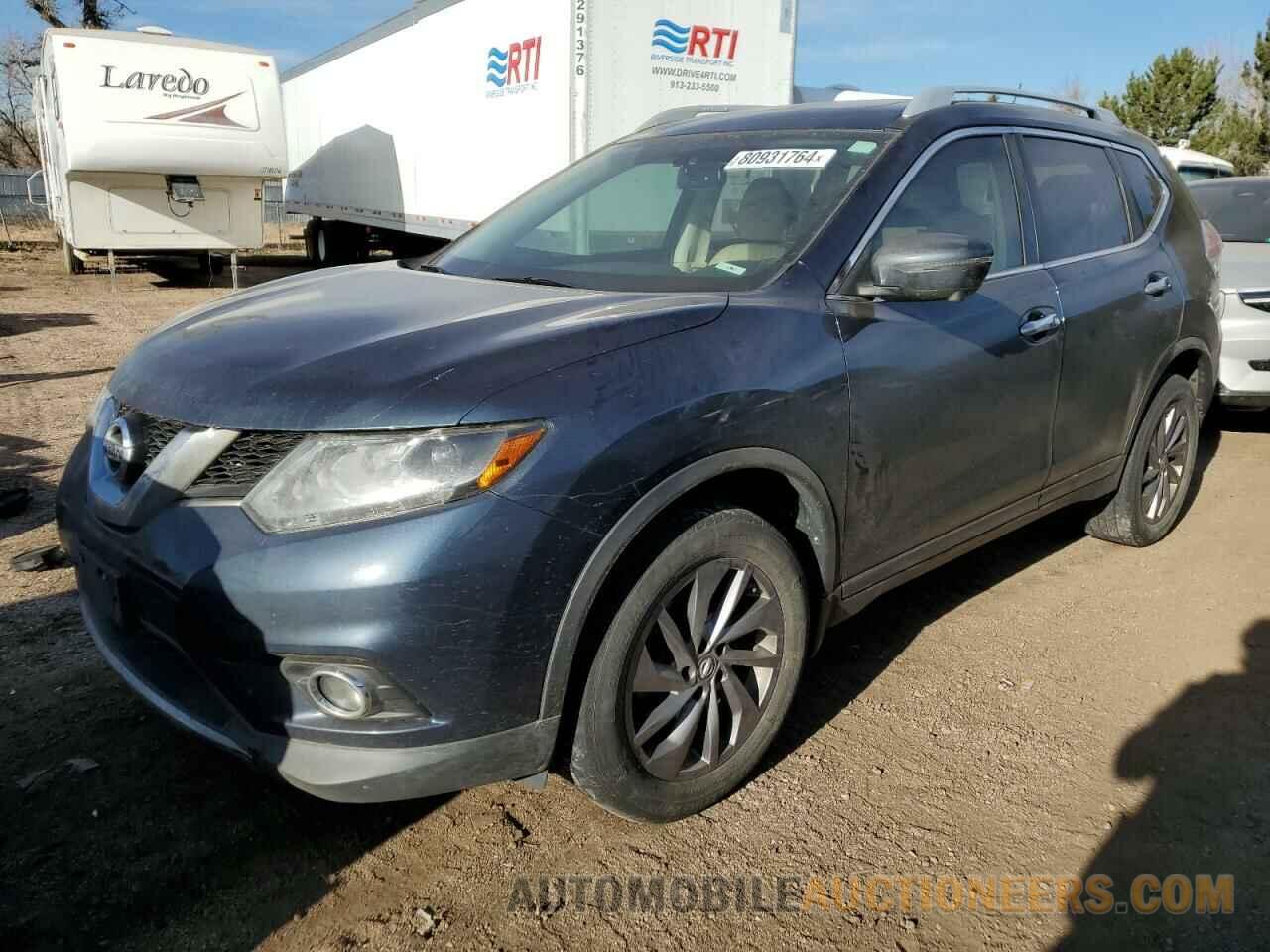 5N1AT2MV6GC750763 NISSAN ROGUE 2016