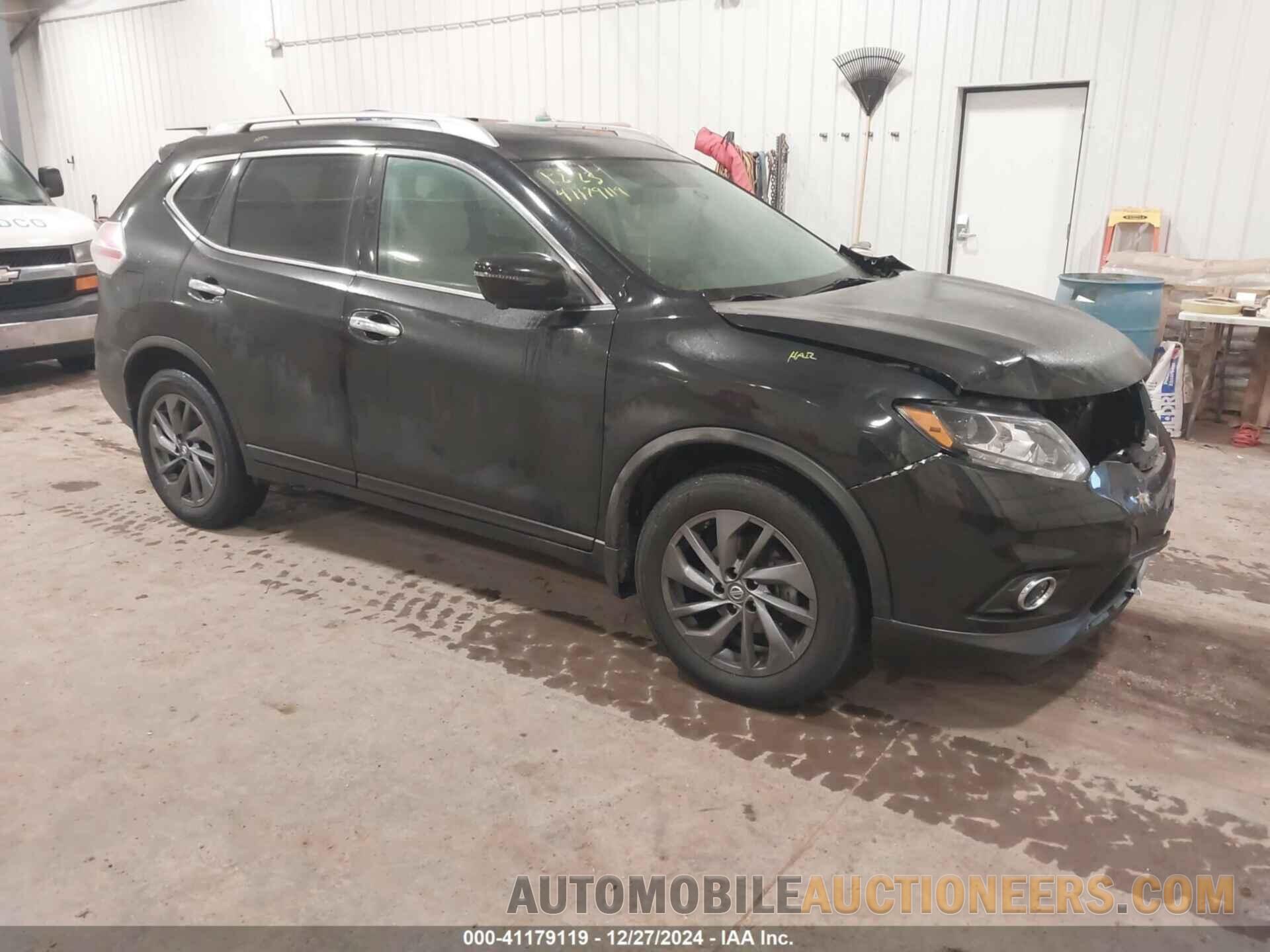 5N1AT2MV6GC777073 NISSAN ROGUE 2016