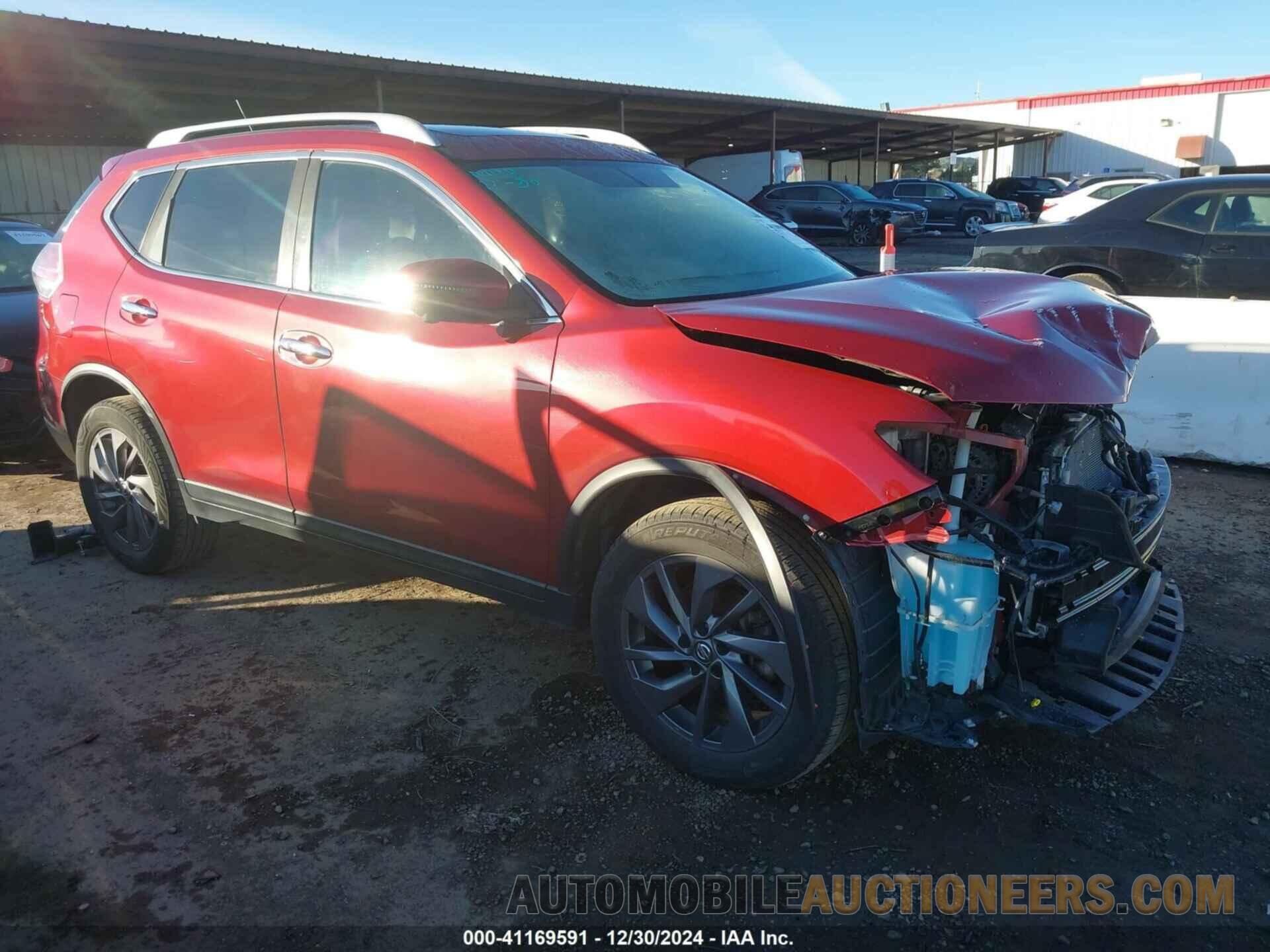 5N1AT2MV6GC839815 NISSAN ROGUE 2016