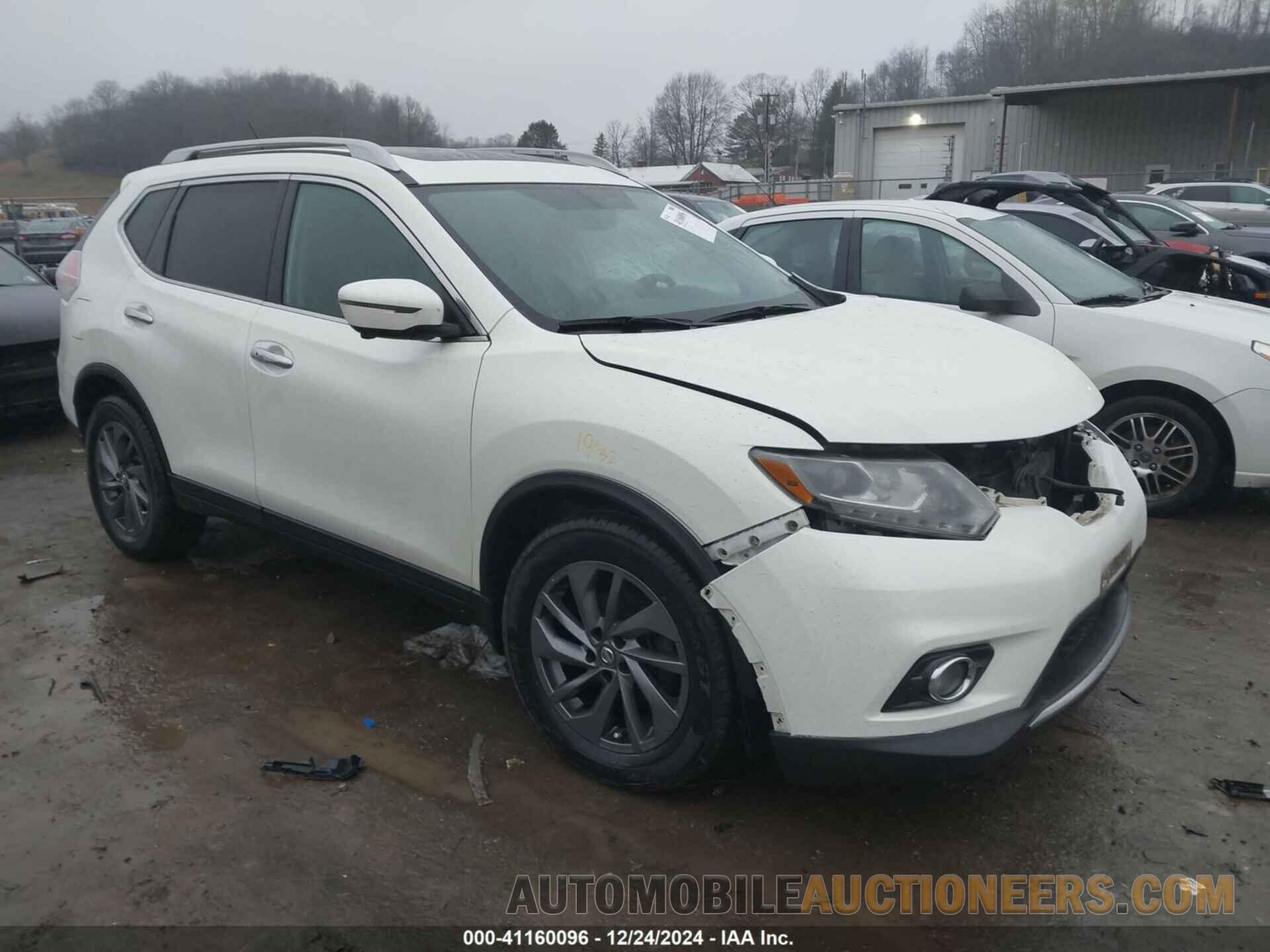 5N1AT2MV6GC863788 NISSAN ROGUE 2016