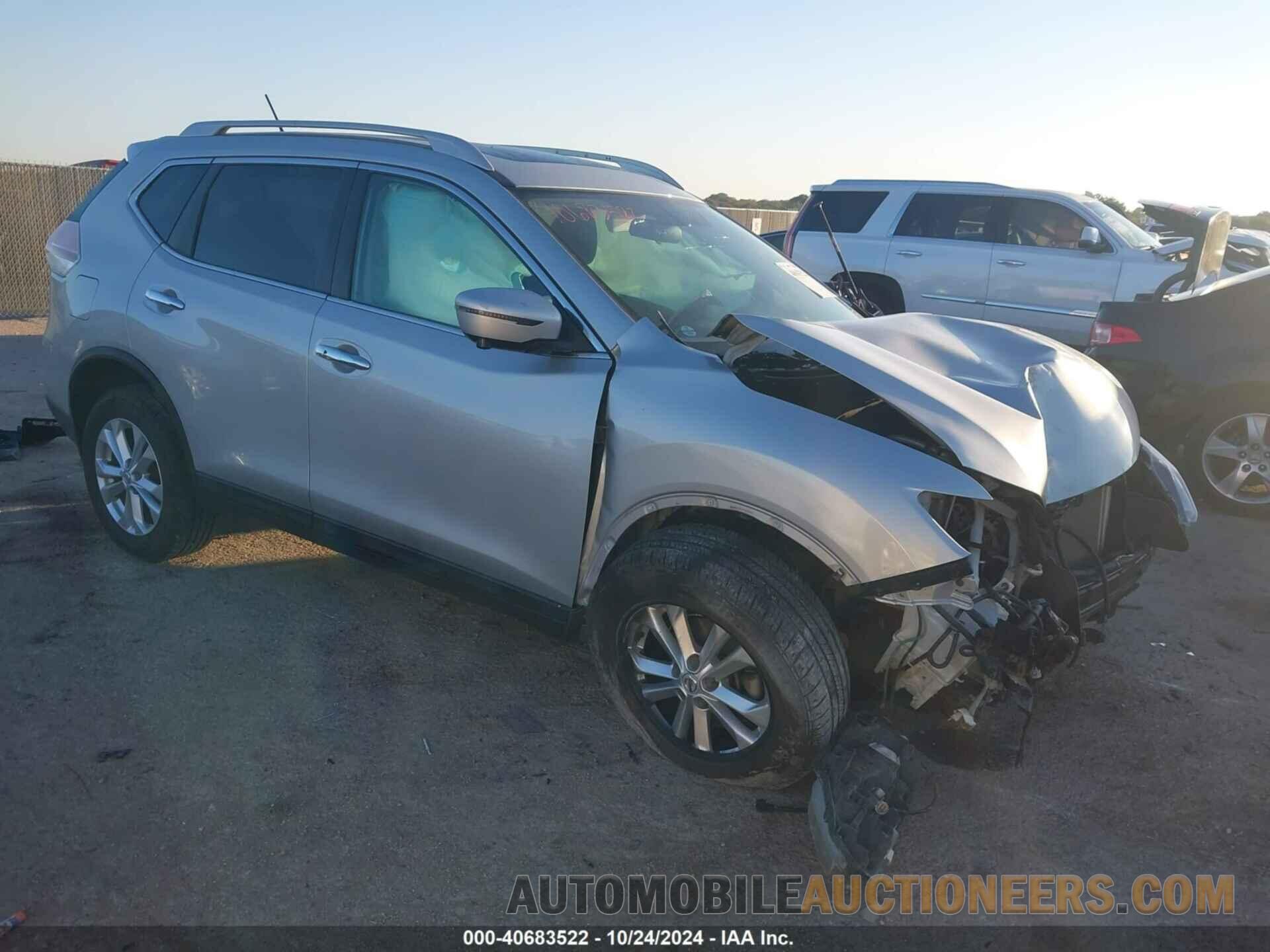 5N1AT2MV6GC919289 NISSAN ROGUE 2016