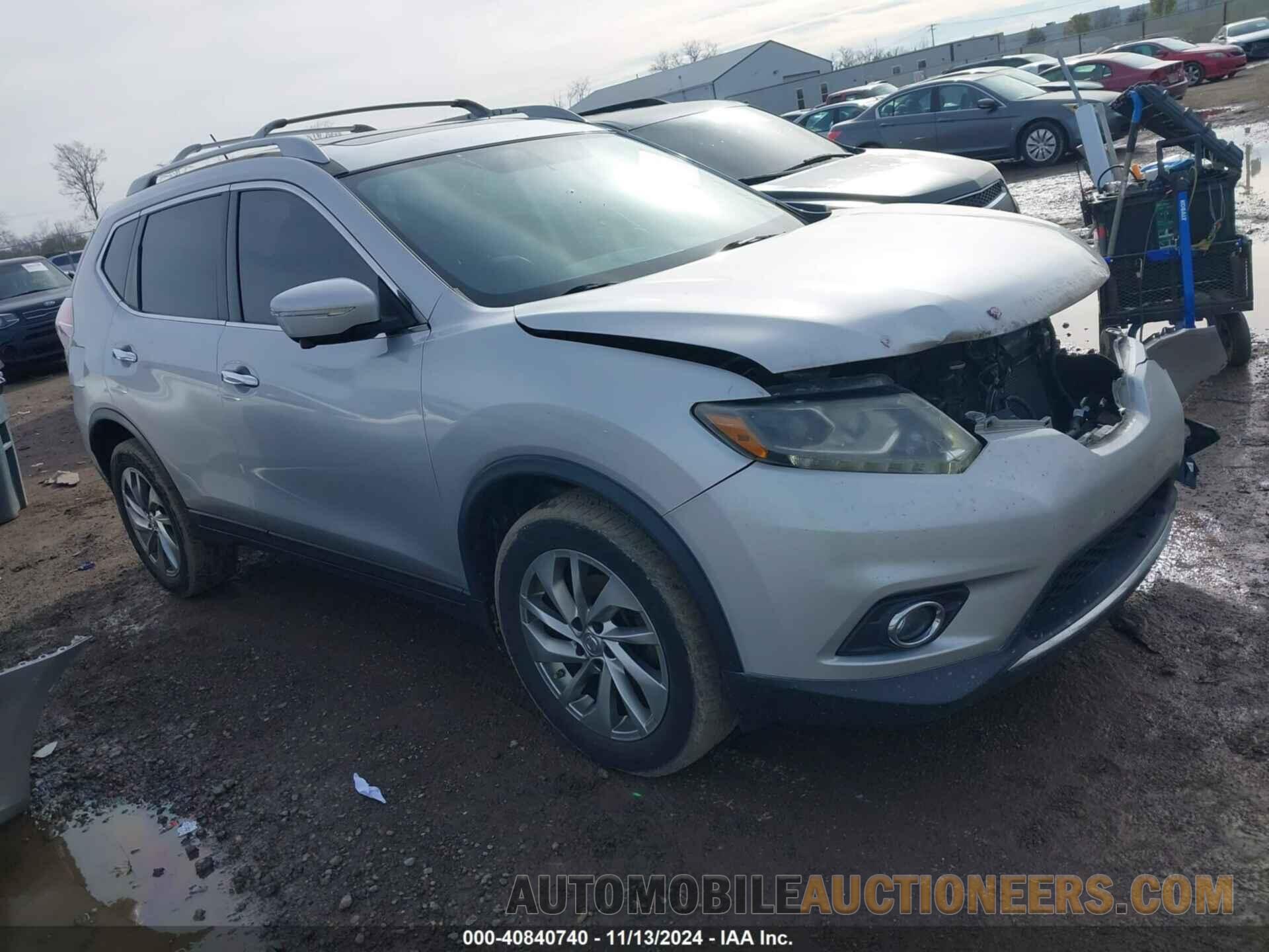 5N1AT2MV7EC756620 NISSAN ROGUE 2014