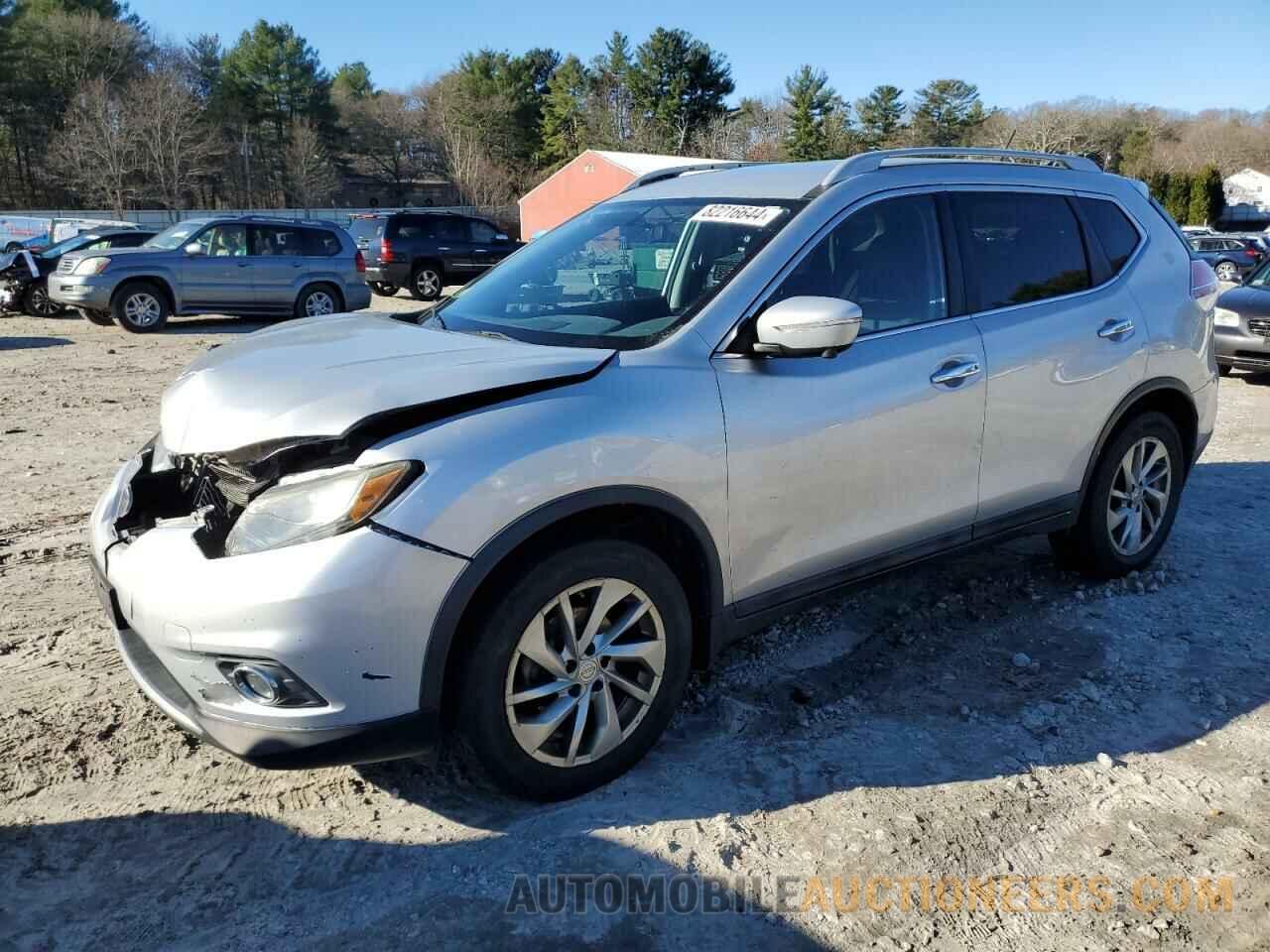 5N1AT2MV7EC758285 NISSAN ROGUE 2014