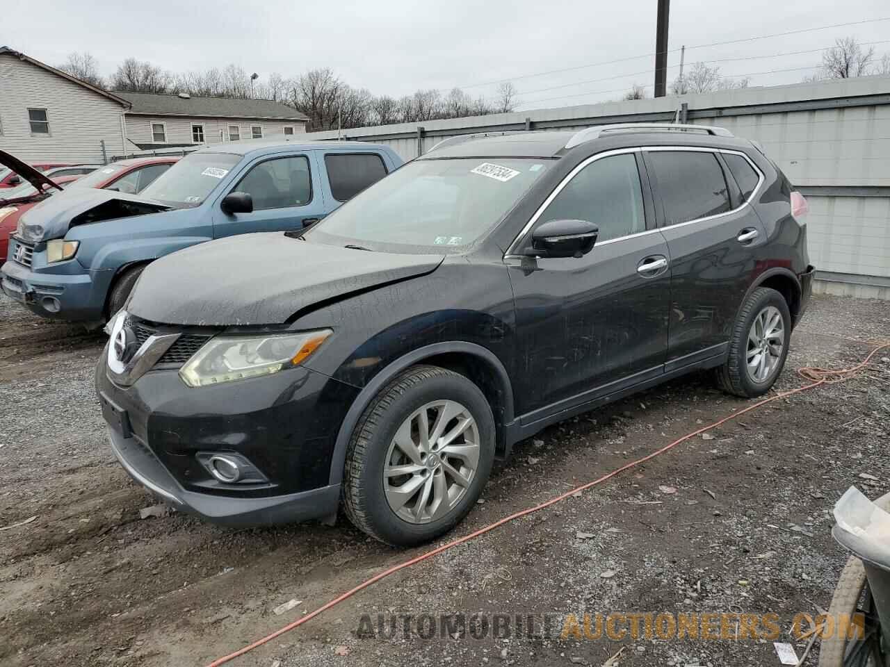 5N1AT2MV7EC758674 NISSAN ROGUE 2014