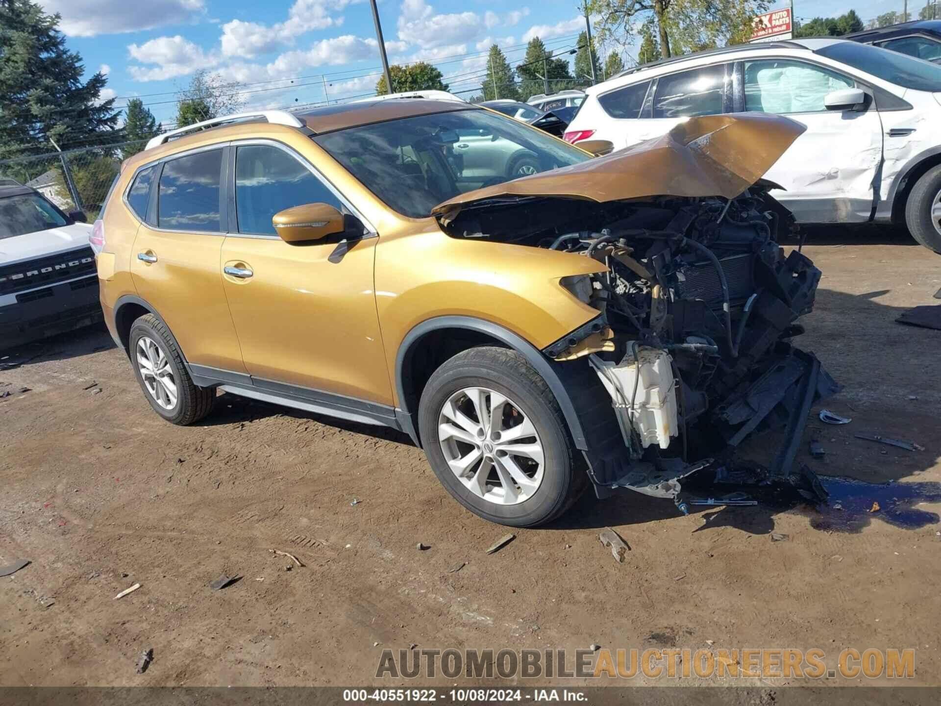 5N1AT2MV7EC769545 NISSAN ROGUE 2014