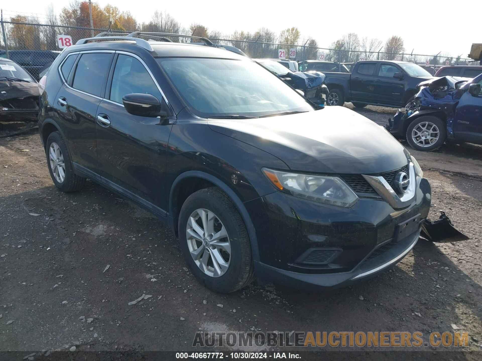 5N1AT2MV7EC854451 NISSAN ROGUE 2014