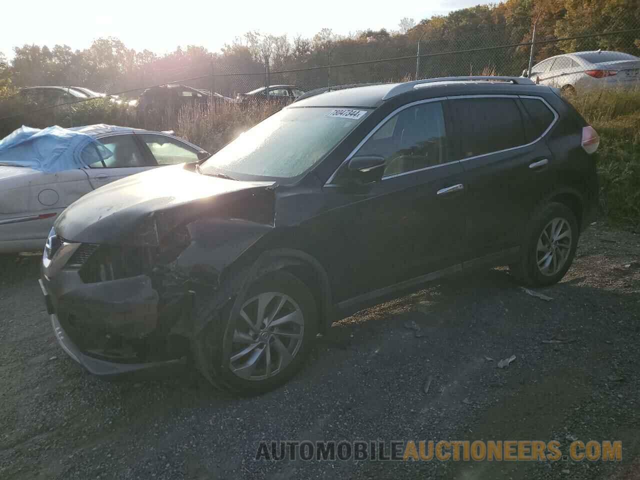 5N1AT2MV7EC873694 NISSAN ROGUE 2014