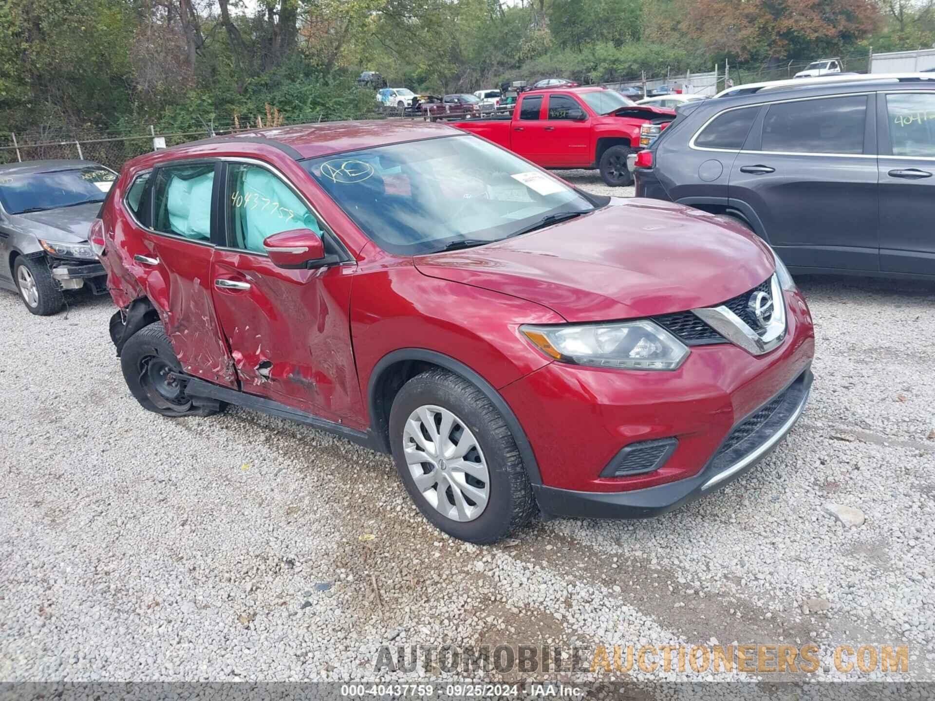 5N1AT2MV7FC883546 NISSAN ROGUE 2015