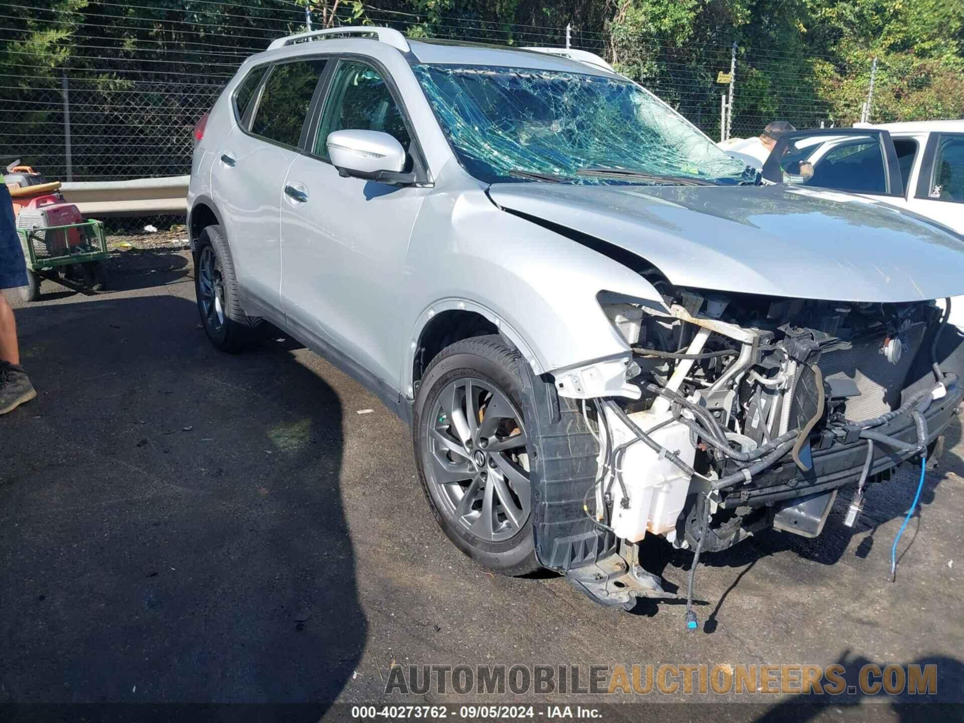 5N1AT2MV7FC890061 NISSAN ROGUE 2015